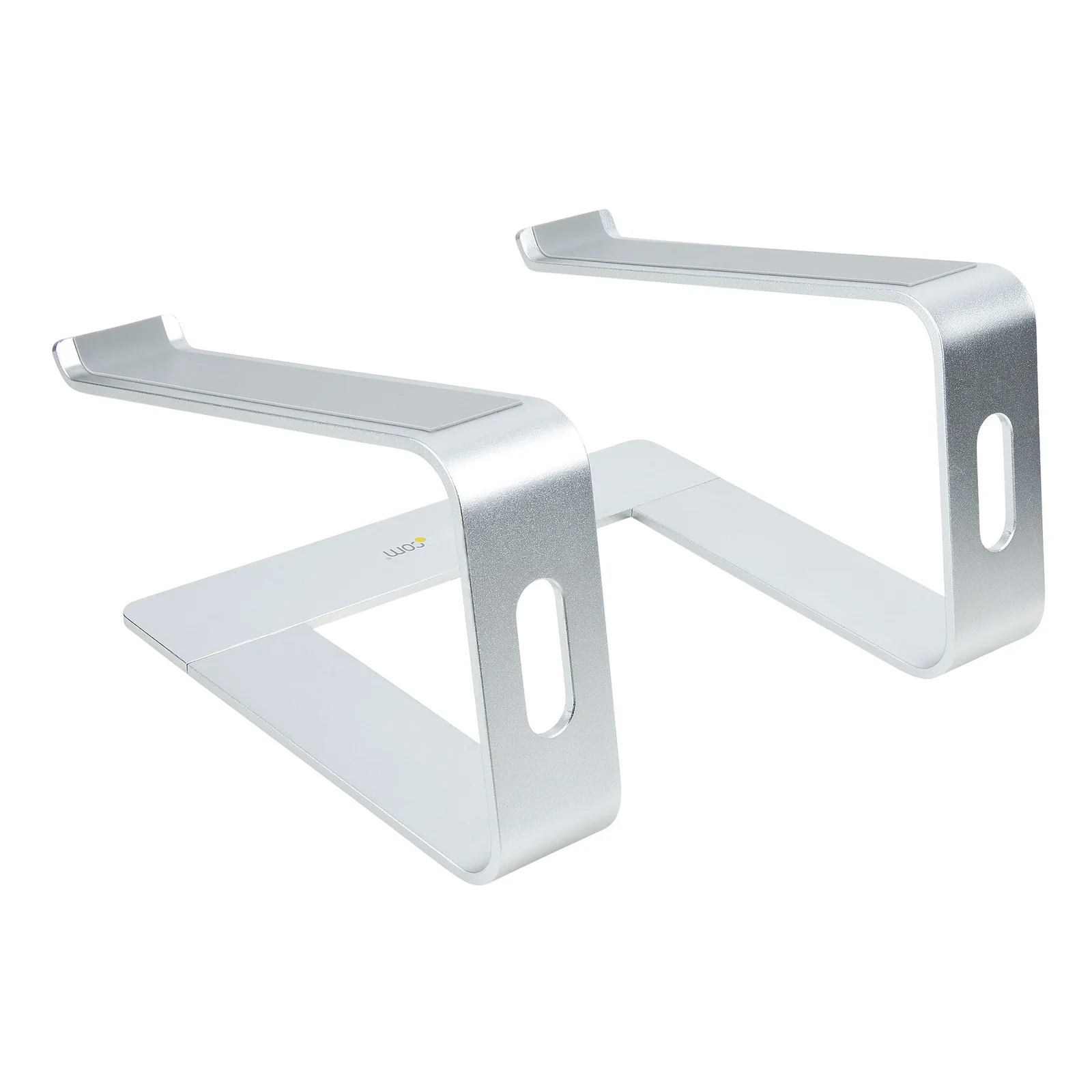 StarTech.com Support Ordinateur Portable (5kg) - Socle Ordinateur Portable en Aluminium, Argenté - Réhausseur PC pour MacBook Air/Pro, Dell XPS, Lenovo - Élévateur/Surélévateur Ergonomique pour Bureau