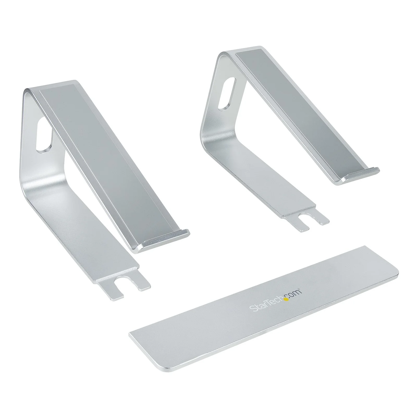 StarTech.com Support Ordinateur Portable (5kg) - Socle Ordinateur Portable en Aluminium, Argenté - Réhausseur PC pour MacBook Air/Pro, Dell XPS, Lenovo - Élévateur/Surélévateur Ergonomique pour Bureau