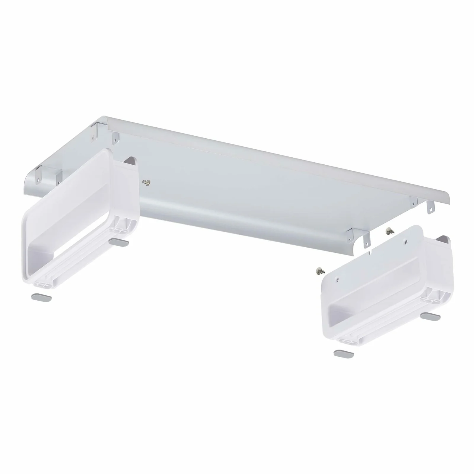 StarTech.com Support pour Moniteur Ergonomique, Jusqu'à 15kg, Hauteur Fixe de 9cm, Support pour Ordinateur Portable, Base en Acier, Montage Rapide, Optimisation de l'Espace de Travail
