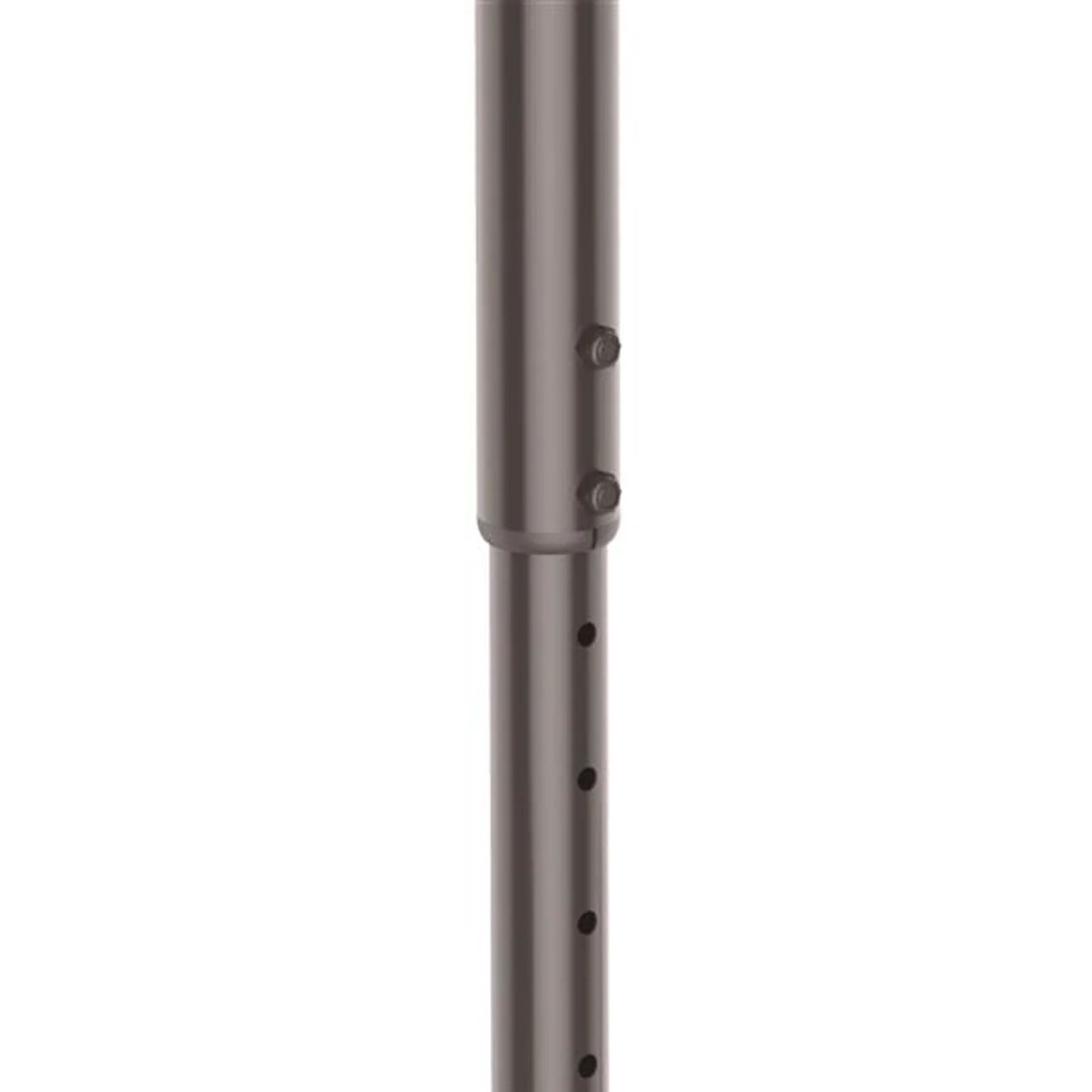 StarTech.com Support TV au Plafond - Support Universel pour Écran Unique avec Mât Court Télescopique Réglable - Inclinable/Pivotant - Support VESA pour Écrans 32"-75"