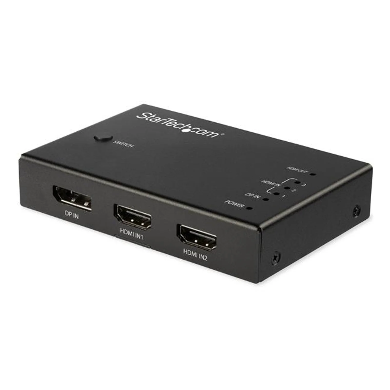Switch commutateur HDMI 4K 60 Hz à 4 entrées - 3x HDMI 1x DisplayPort