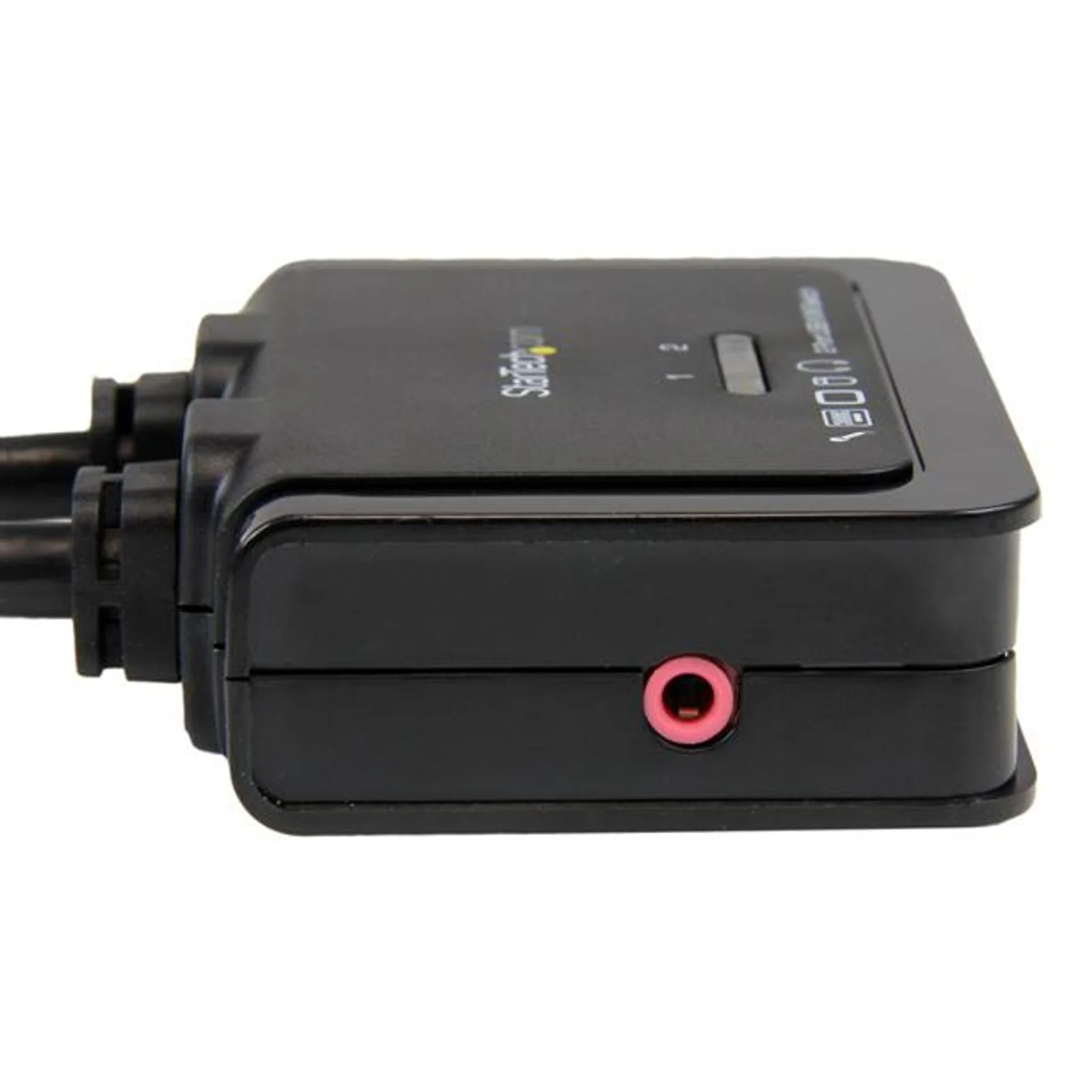 StarTech.com Switch Commutateur KVM 2 Ports USB, HDMI avec Audio et Câbles pour 2 PC sur 1 écran - Auto Alimenté