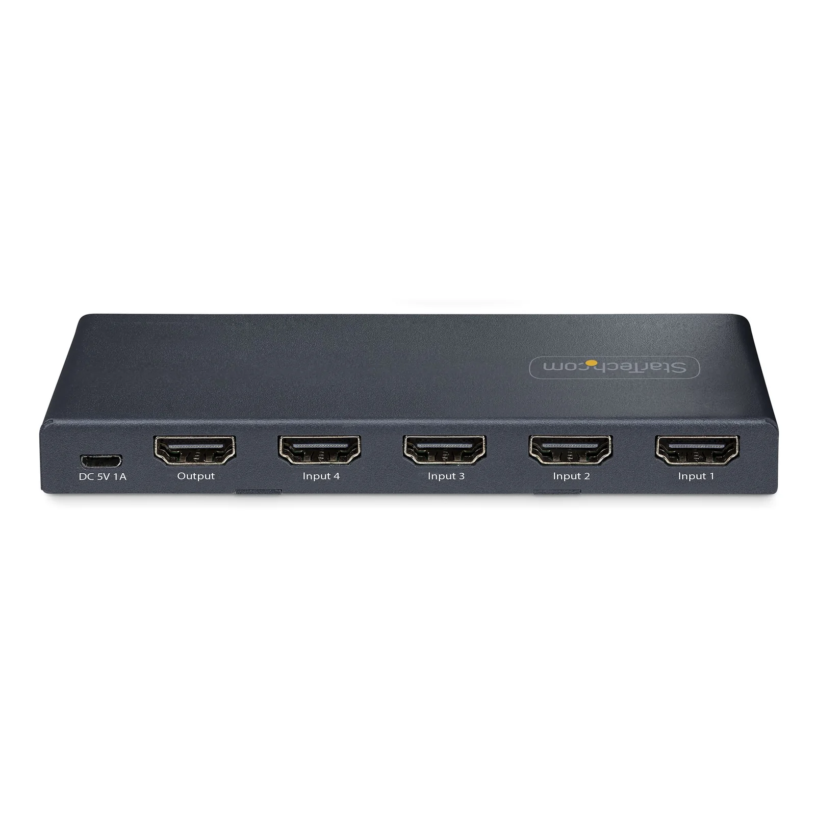 StarTech.com Switch HDMI 8K à 4 ports - Switch HDMI 2.1 4K 120Hz HDR10+, 8K 60Hz UHD - Commutateur/Switch HDMI 4 In 1 Out - Commutation de Source Auto/Manuelle - Adaptateur d'Alimentation et Télécommande Inclus