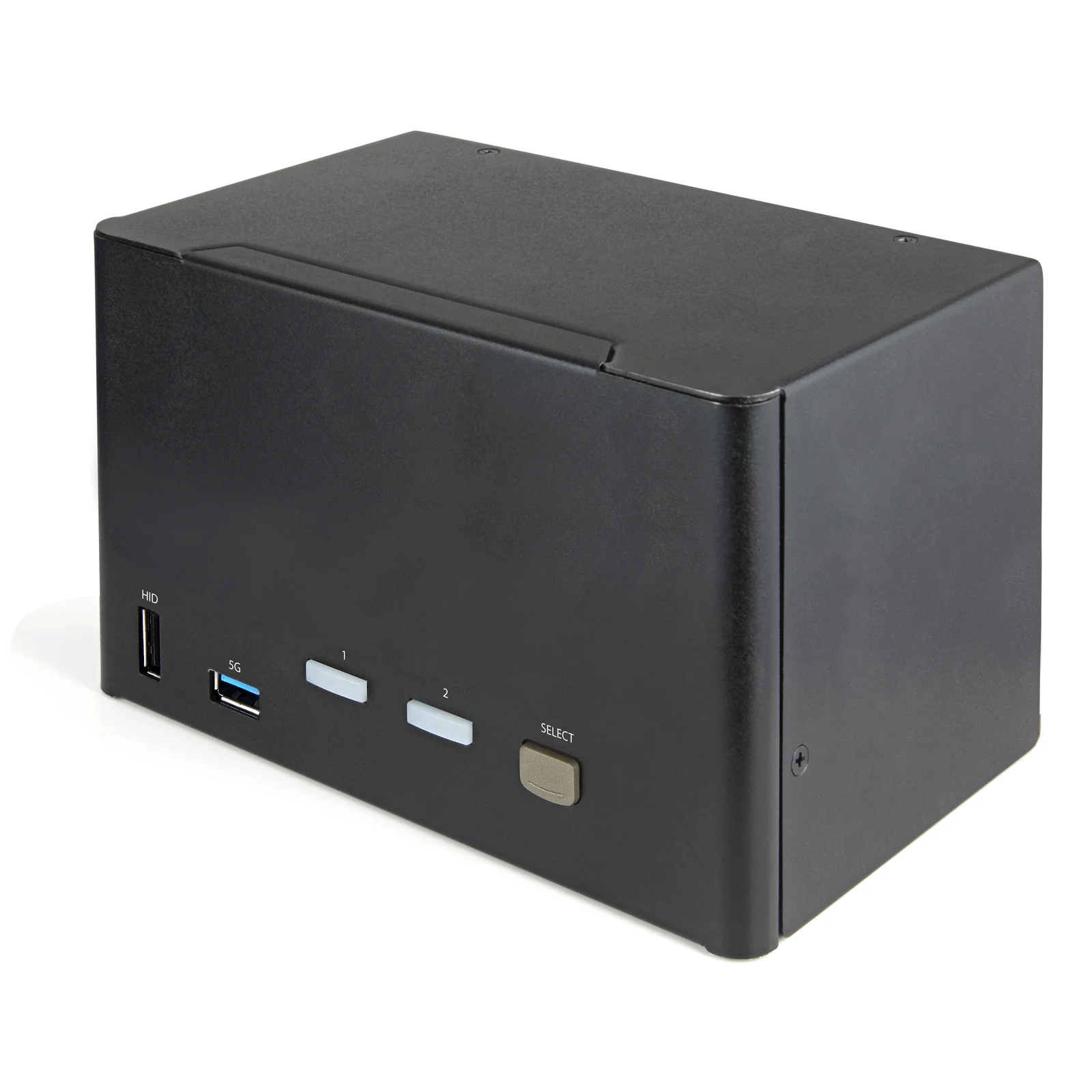 Switch KVM 2 Ports Quadruple Écran DisplayPort - 4K 60Hz UHD HDR - Concentrateur KVM 4K DP 1.2 avec 2 Ports USB 3.0 (5Gbps) & 4 Ports USB 2.0 HID, Audio - Commutation Raccourci Clavier - TAA