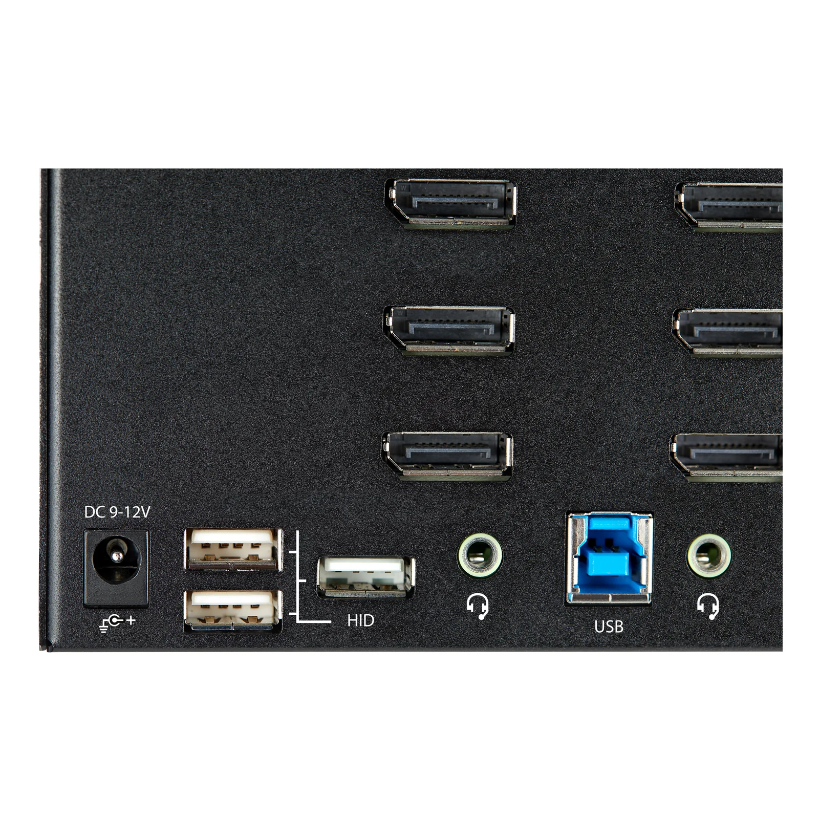 StarTech.com Switch KVM 2 Ports Quadruple Écran DisplayPort - 4K 60Hz UHD HDR - Concentrateur KVM 4K DP 1.2 avec 2 Ports USB 3.0 (5Gbps) & 4 Ports USB 2.0 HID, Audio - Commutation Raccourci Clavier - TAA