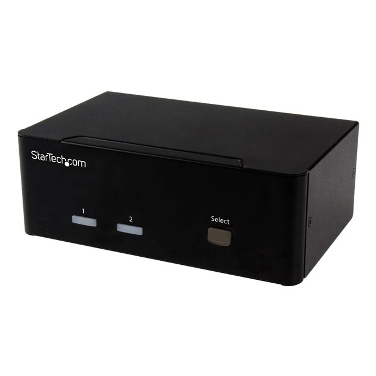 Switch KVM USB double VGA à 2 ports avec hub USB 2.0 à 2 ports