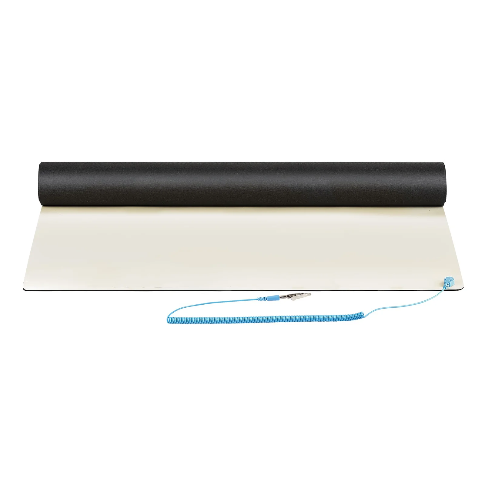 StarTech.com Tapis Antistatique ESD - Tapis de Bureau ESD Universel - Sous-couche pour Réparation d'Appareils Électroniques - Tapis de Travail avec Câble de Mise à la Terre Détachable, ANSI/ESD S 4.1, 60x120cm