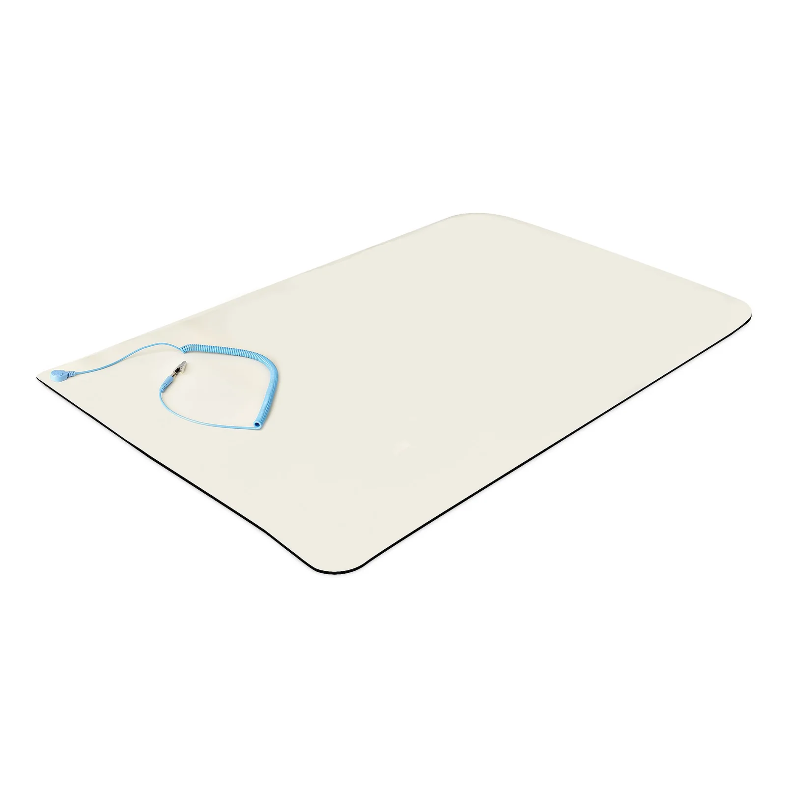 StarTech.com Tapis Antistatique ESD - Tapis de Bureau ESD Universel - Sous-couche pour Réparation d'Appareils Électroniques - Tapis de Travail avec Câble de Mise à la Terre Détachable, ANSI/ESD S 4.1, 60x120cm