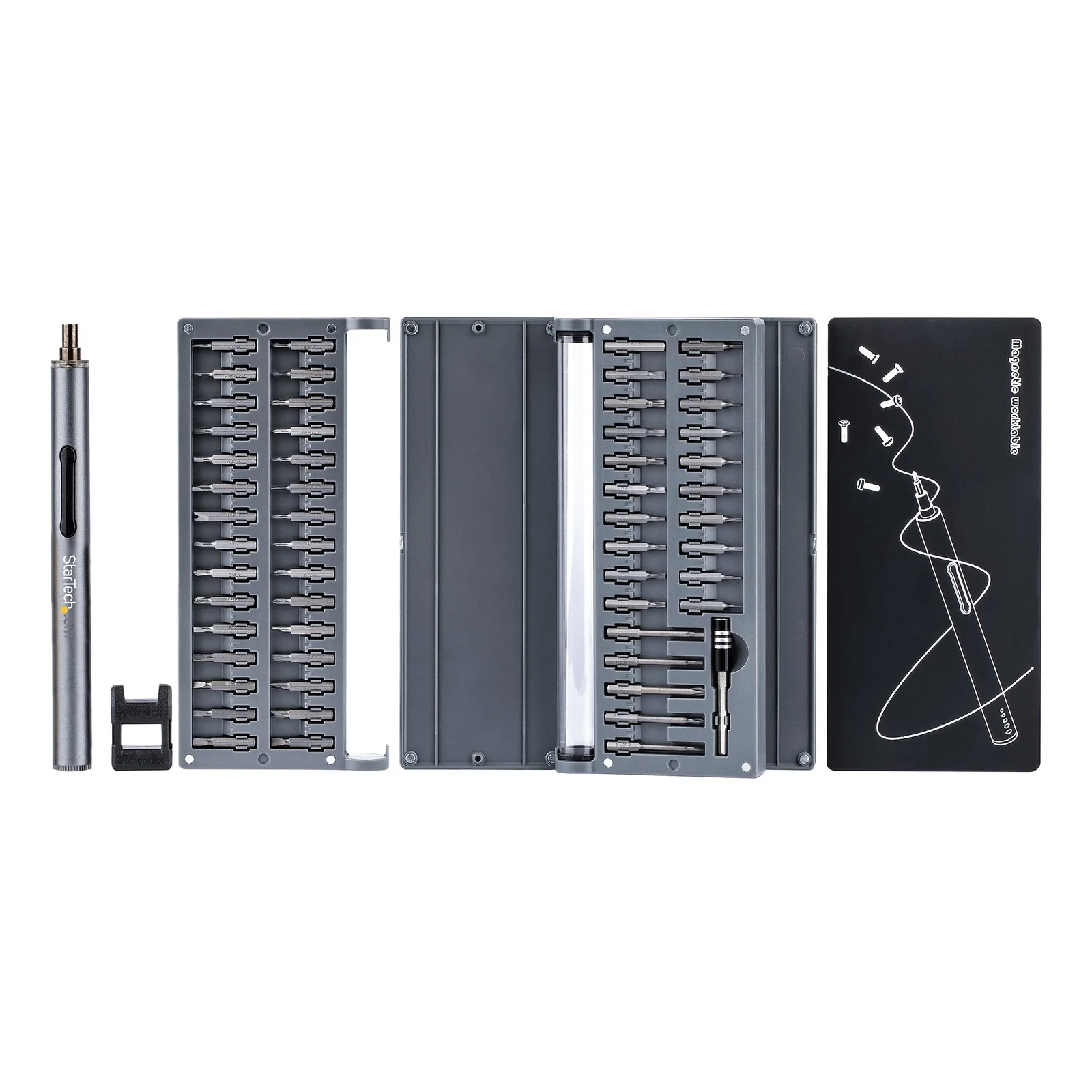 Kit Tournevis de Précision Électrique 55 Embouts