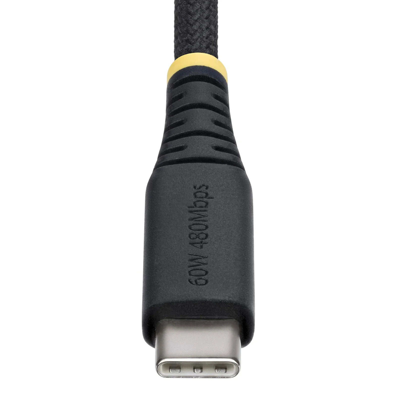StarTech.com USB2CC15CMNCBR câble USB USB 2.0 0,15 m USB C 0,48 Gbit/s 60 W Noir