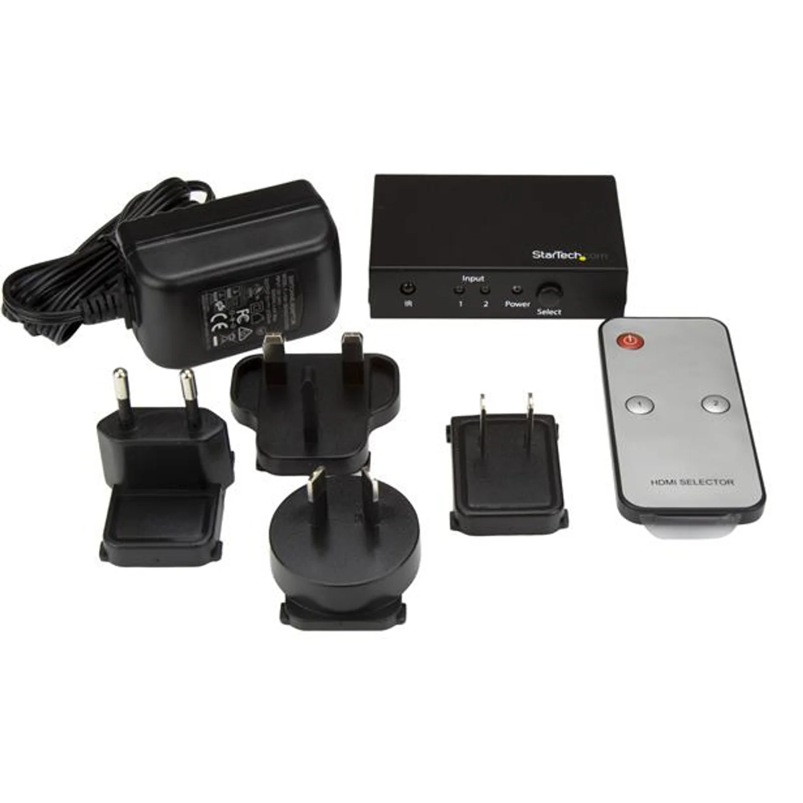 StarTech.com VS221HD20 commutateur vidéo HDMI