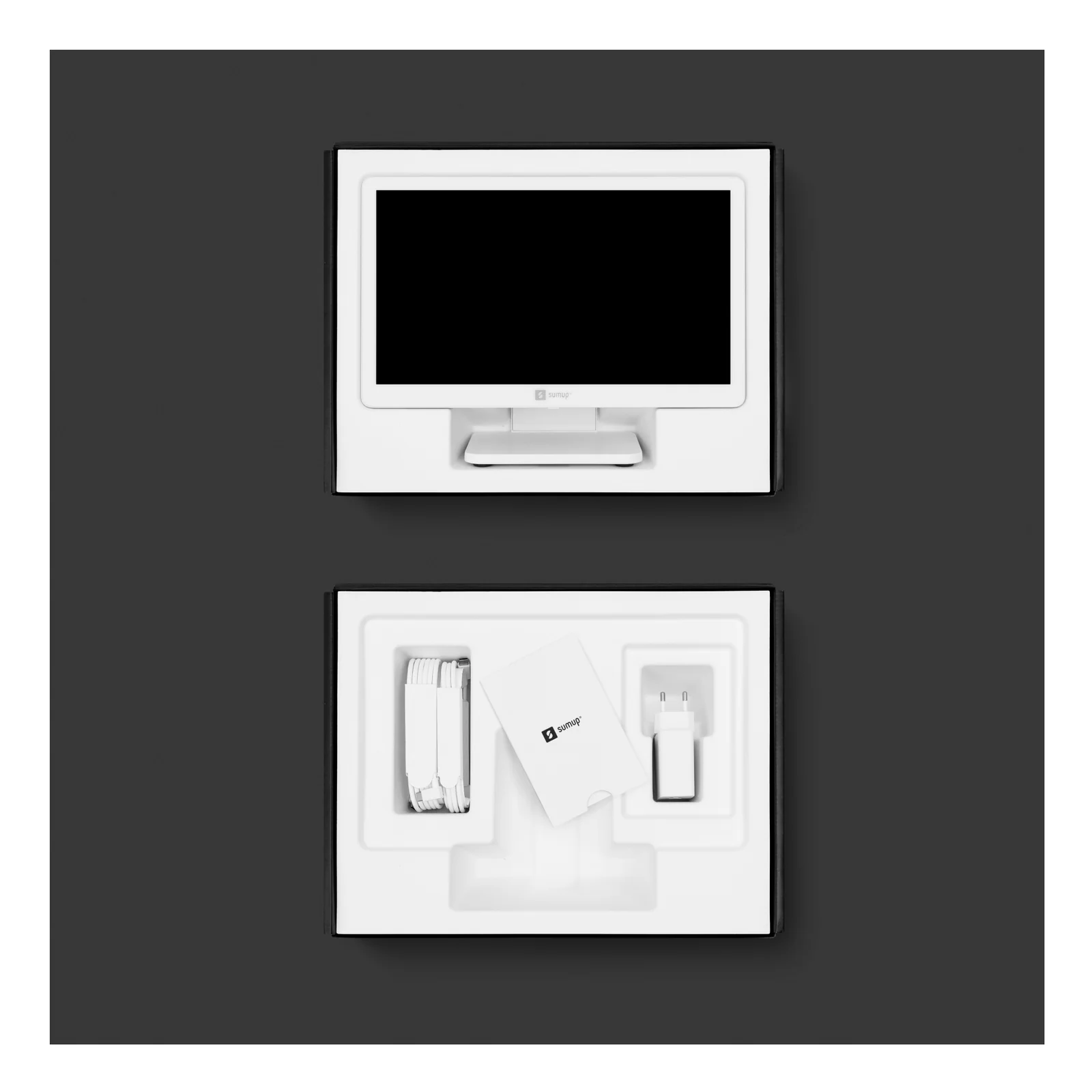 SumUp POS Lite & Solo 33 cm (13") 1920 x 1080 pixels Écran tactile Blanc
