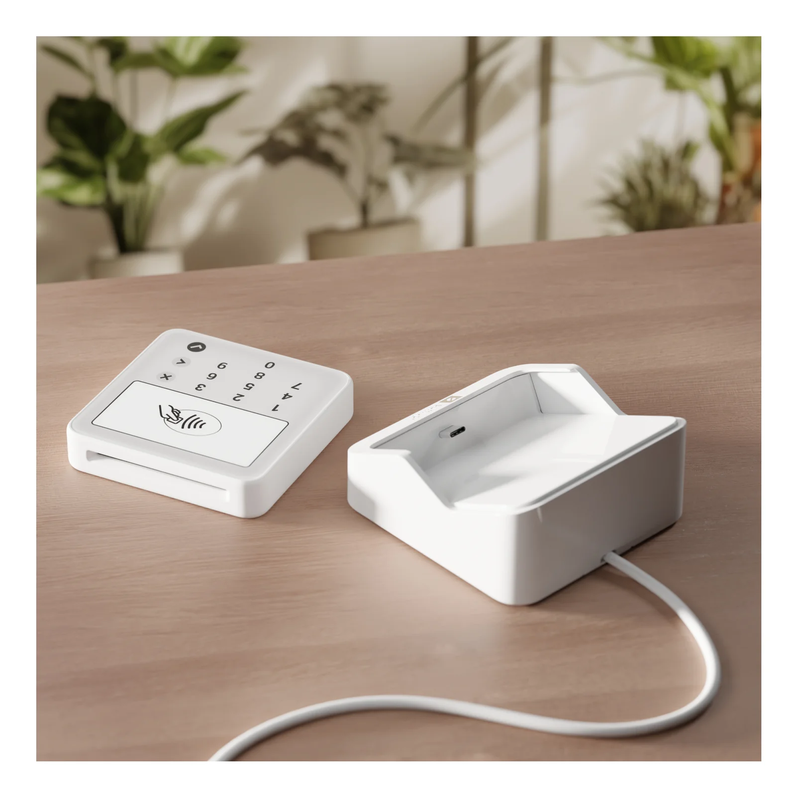 SumUp Solo Lite lecteur de cartes à puce Batterie Blanc
