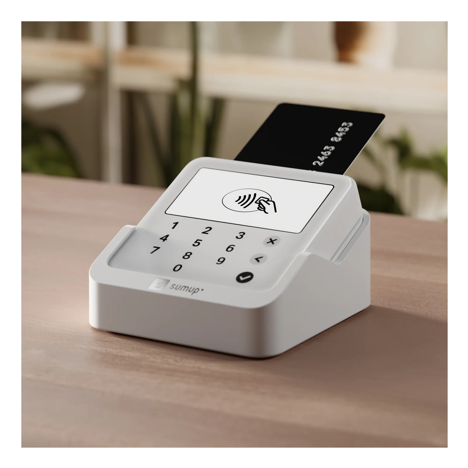 SumUp Solo Lite lecteur de cartes à puce Batterie Blanc