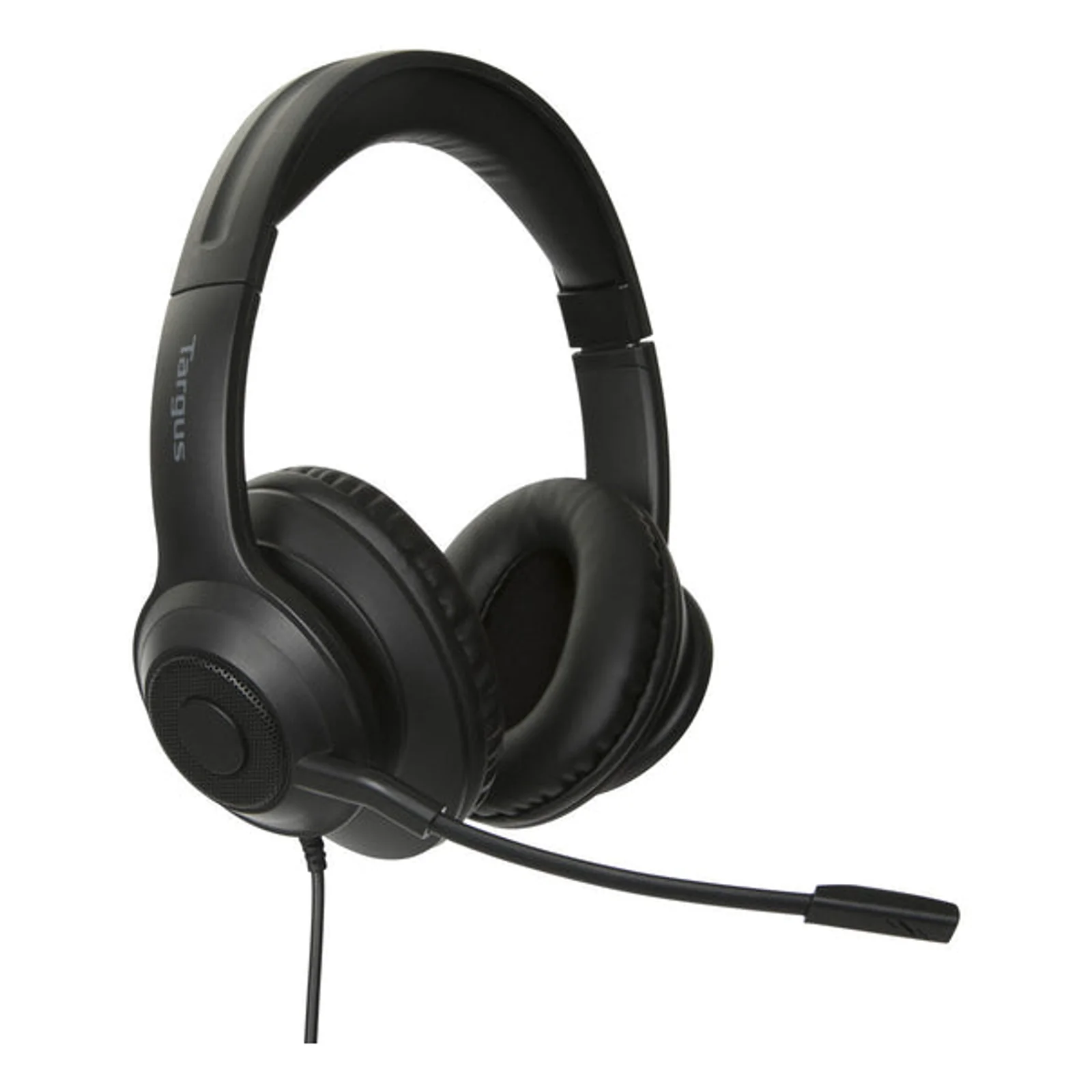 Targus AEH102GL casque Avec fil Arceau Appels/Musique USB Type-A Noir