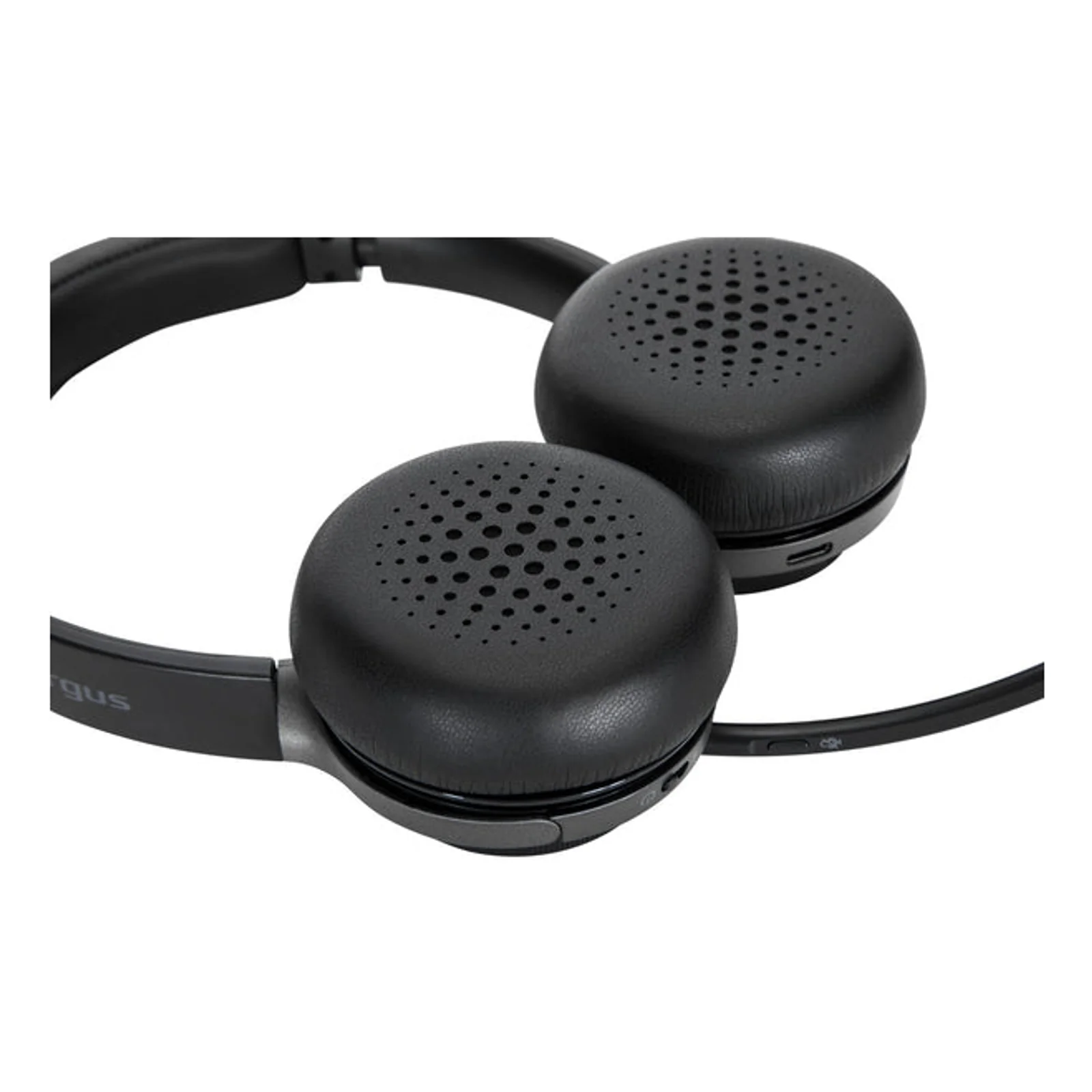 Targus AEH104GL casque Avec fil &sans fil Arceau Appels/Musique USB Type-C Bluetooth Noir