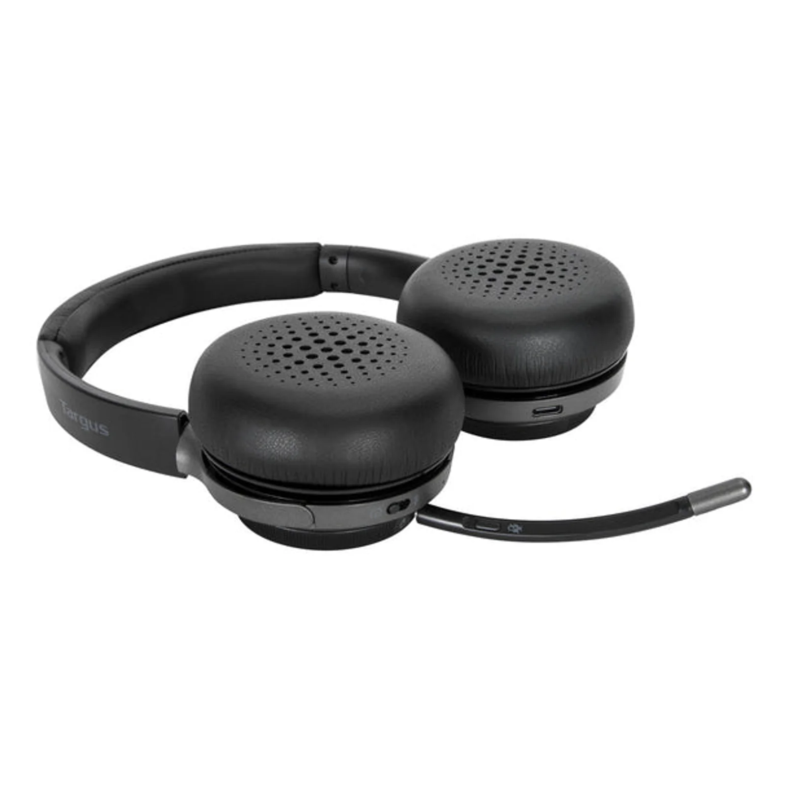 Targus AEH104GL casque Avec fil &sans fil Arceau Appels/Musique USB Type-C Bluetooth Noir