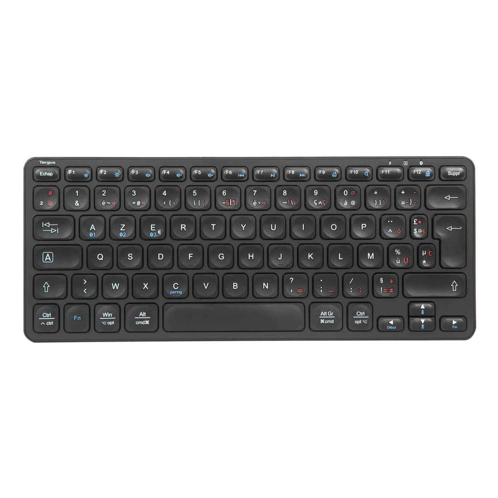 AKB862FR clavier Universel Bluetooth AZERTY Français Noir