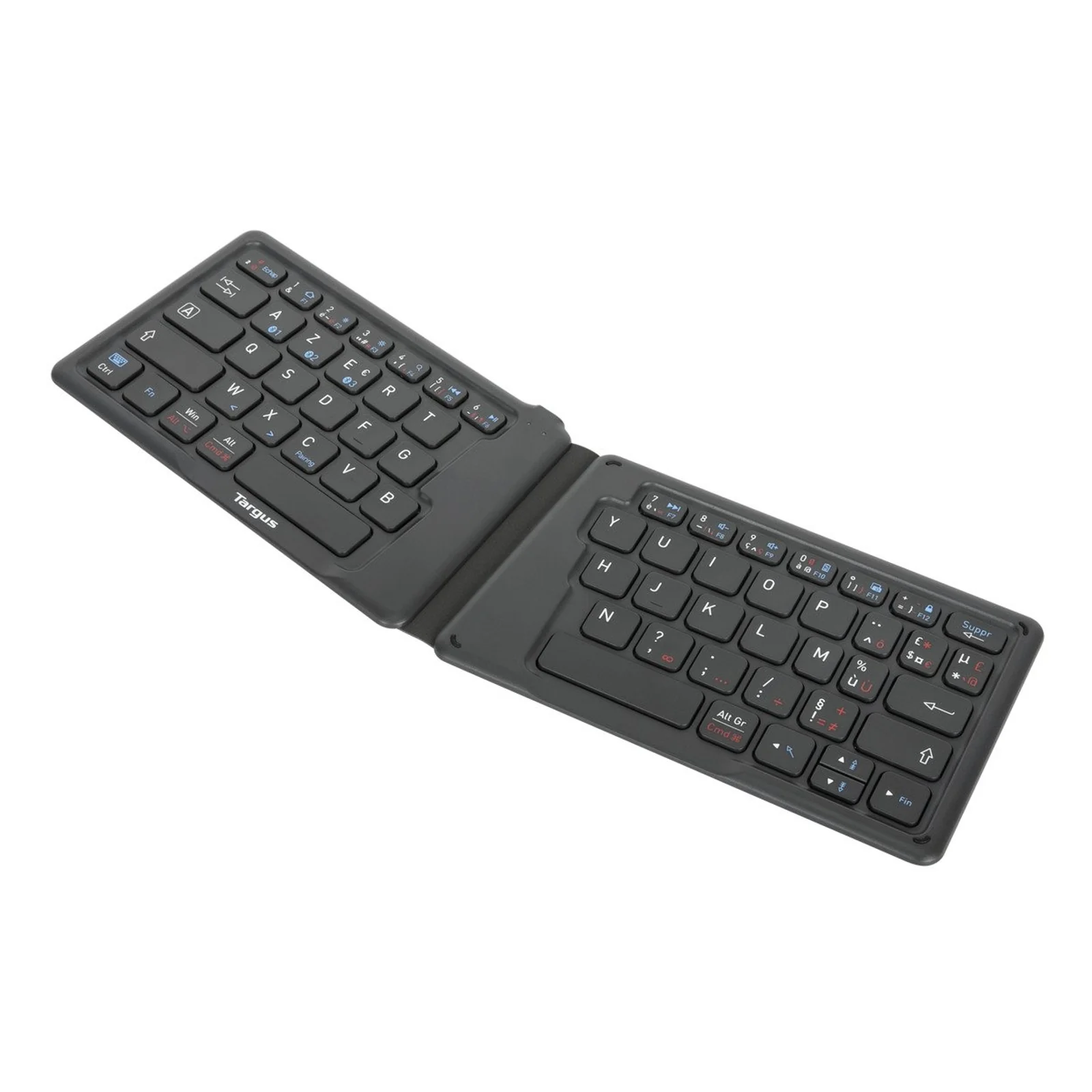 Targus AKF003FR clavier Universel Bluetooth AZERTY Français Noir