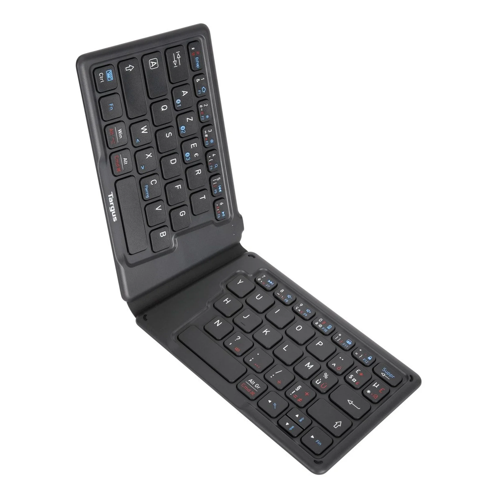 Targus AKF003FR clavier Universel Bluetooth AZERTY Français Noir