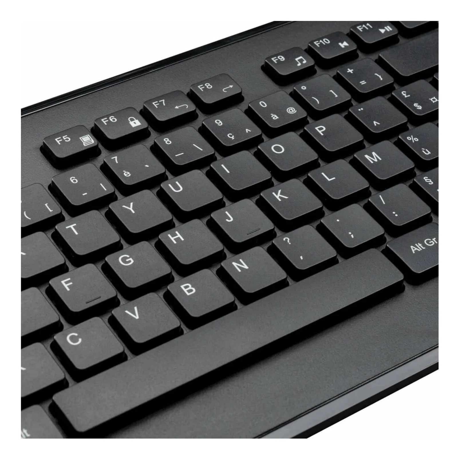 Targus AKM610FR clavier Souris incluse Universel RF sans fil AZERTY Français Noir
