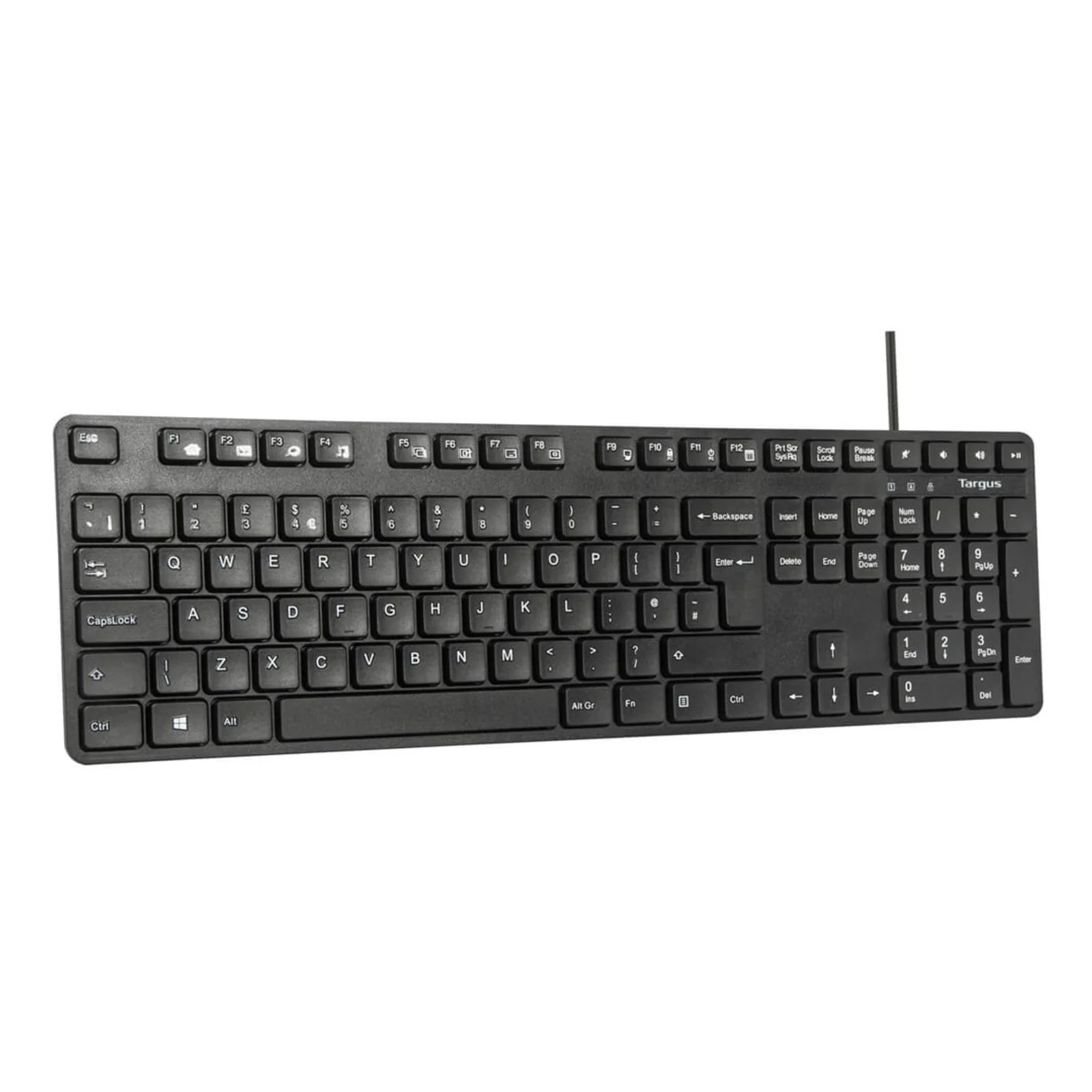 Targus AKM622FR clavier Souris incluse Universel USB AZERTY Français Noir