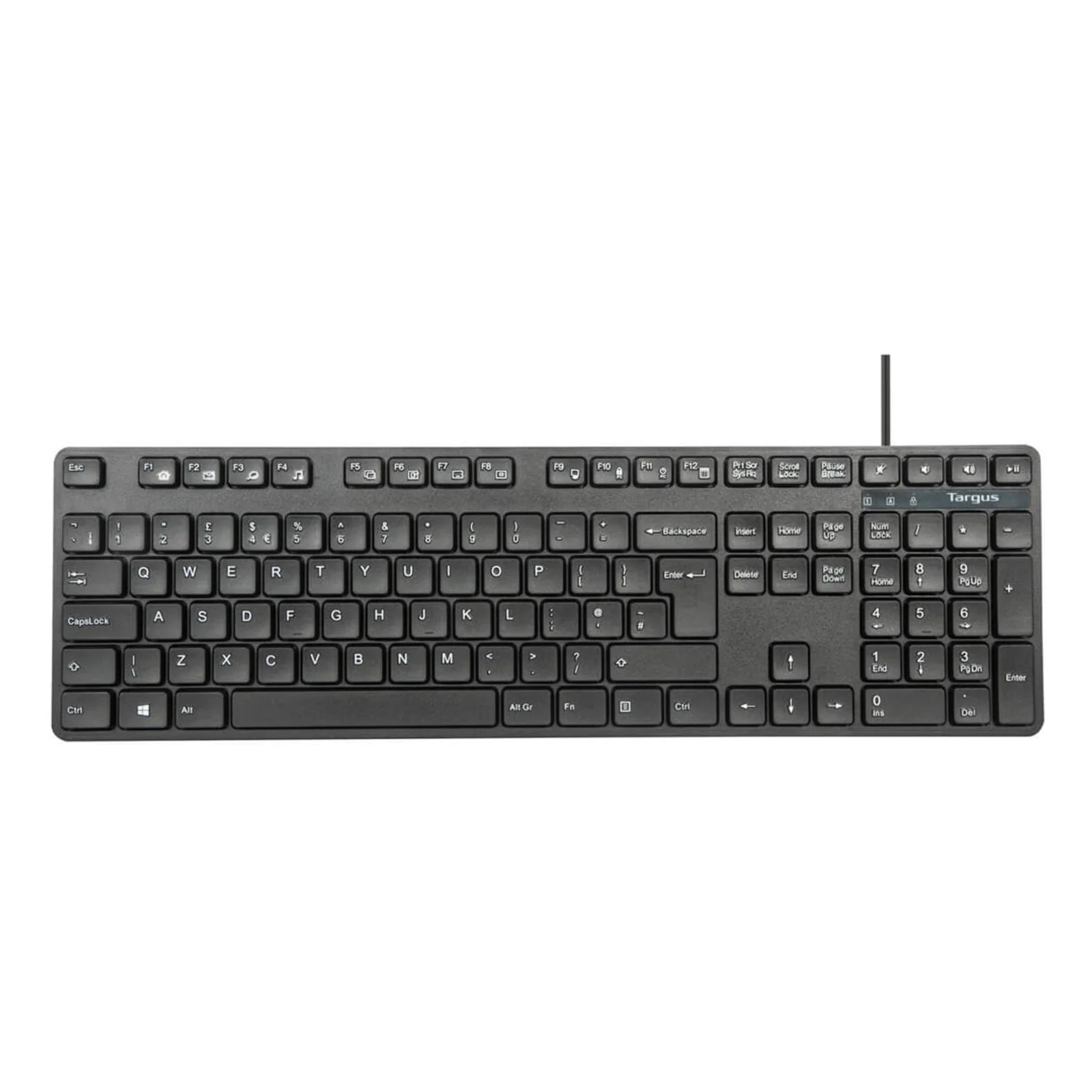 Targus AKM622FR clavier Souris incluse Universel USB AZERTY Français Noir