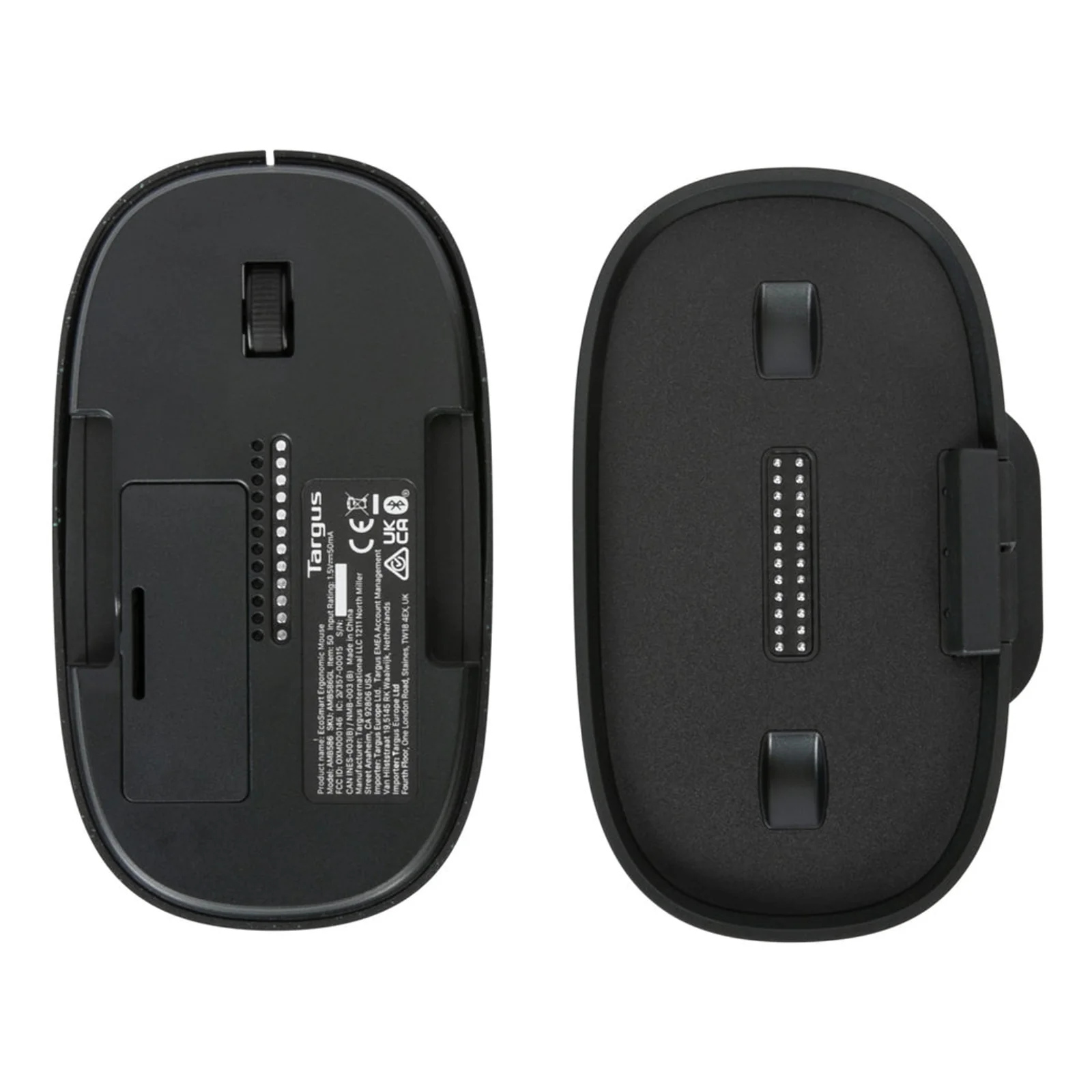 Targus AMB586GL souris Gaming Ambidextre Bluetooth Optique 4000 DPI