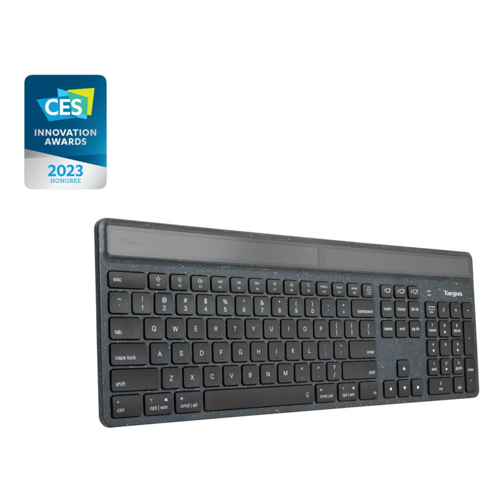 Targus EcoSmart AKB868FR clavier Universel Bluetooth AZERTY Français Noir