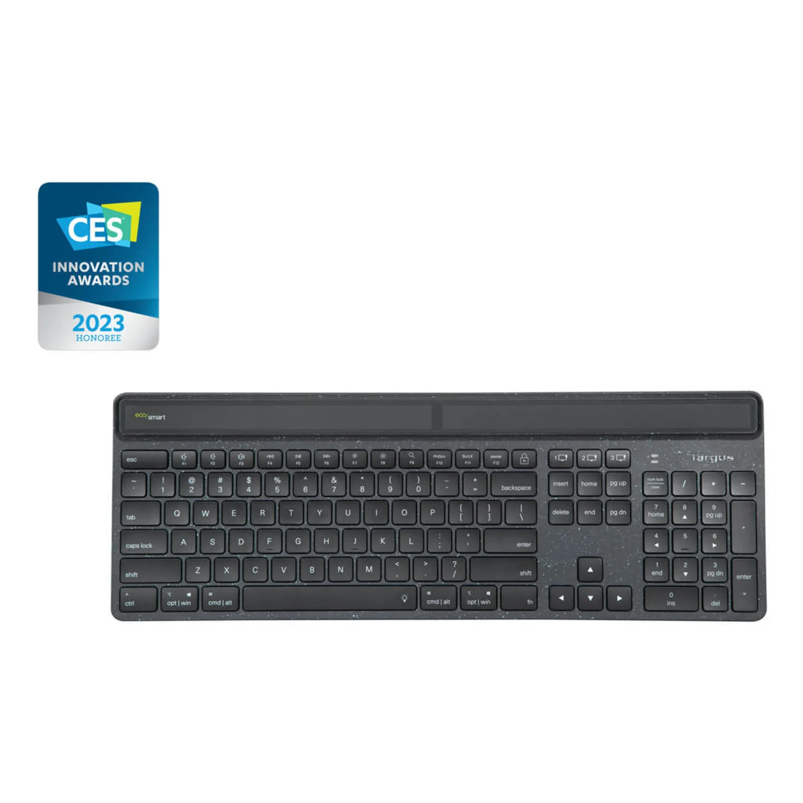 Targus EcoSmart AKB868FR clavier Universel Bluetooth AZERTY Français Noir