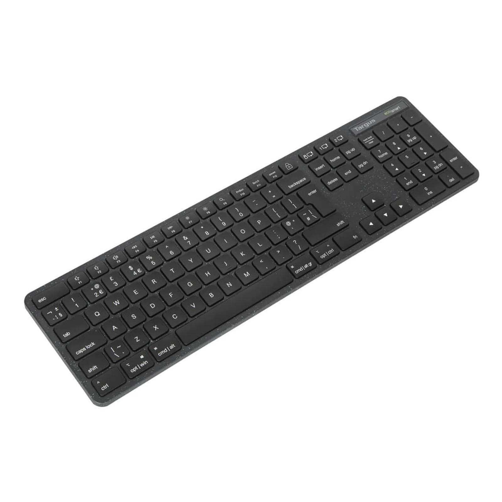 Targus EcoSmart AKB873FR clavier Universel RF sans fil + Bluetooth AZERTY Français Noir