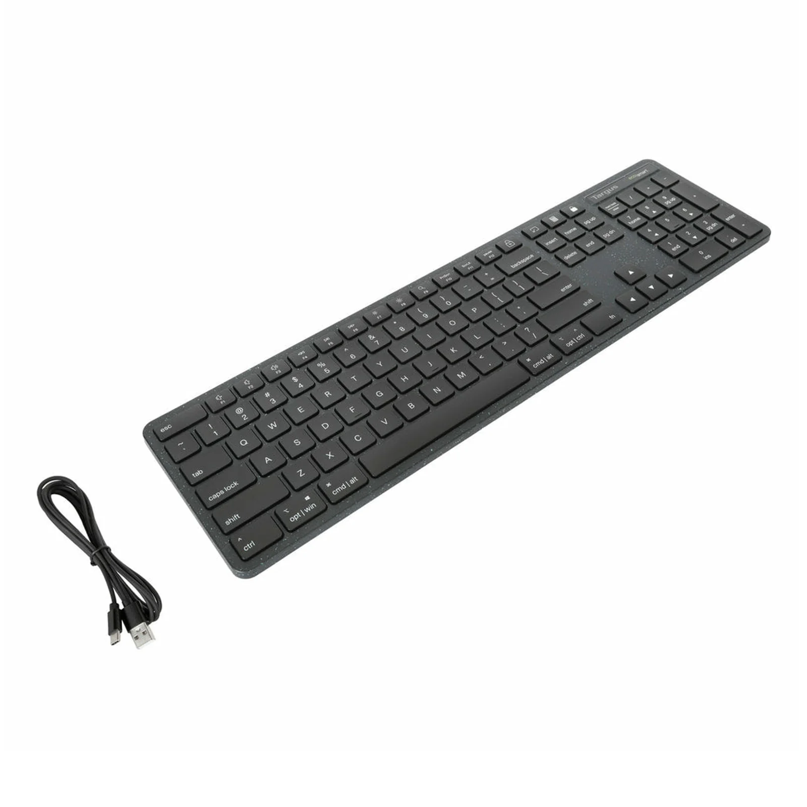 Targus EcoSmart AKB874UK clavier Universel USB QWERTY Anglais britannique Noir