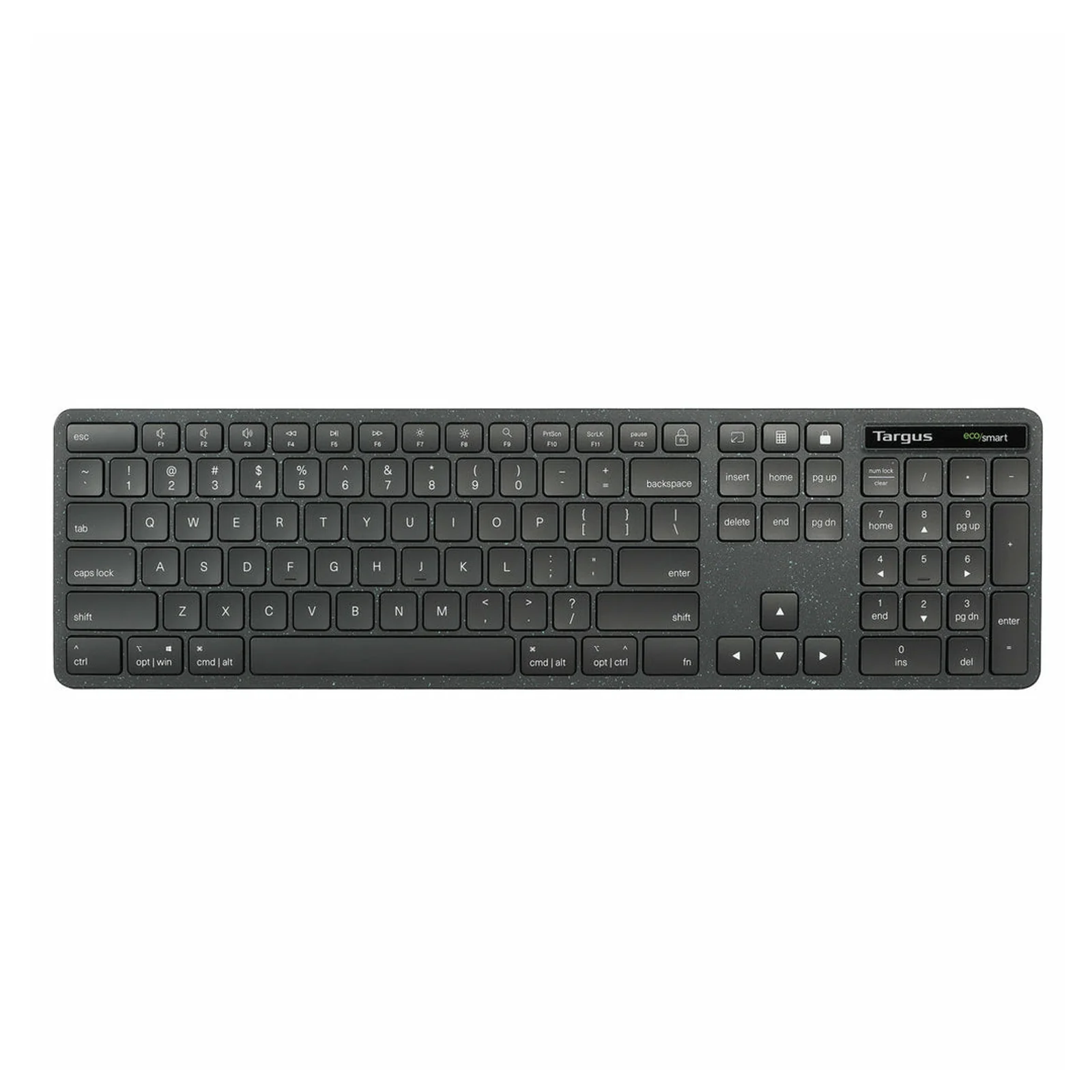 EcoSmart AKB874UK clavier Universel USB QWERTY Anglais britannique Noir