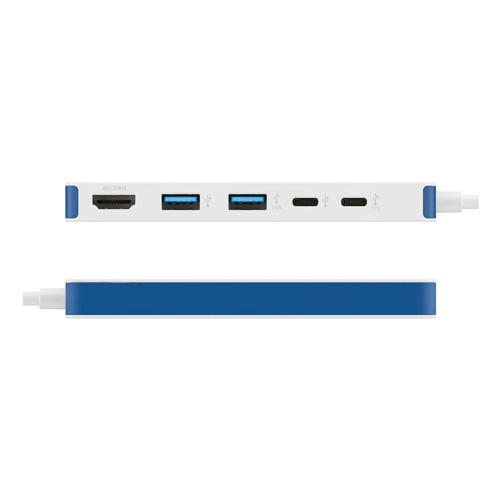 Targus HyperDrive Avec fil USB 3.2 Gen 1 (3.1 Gen 1) Type-C Blanc