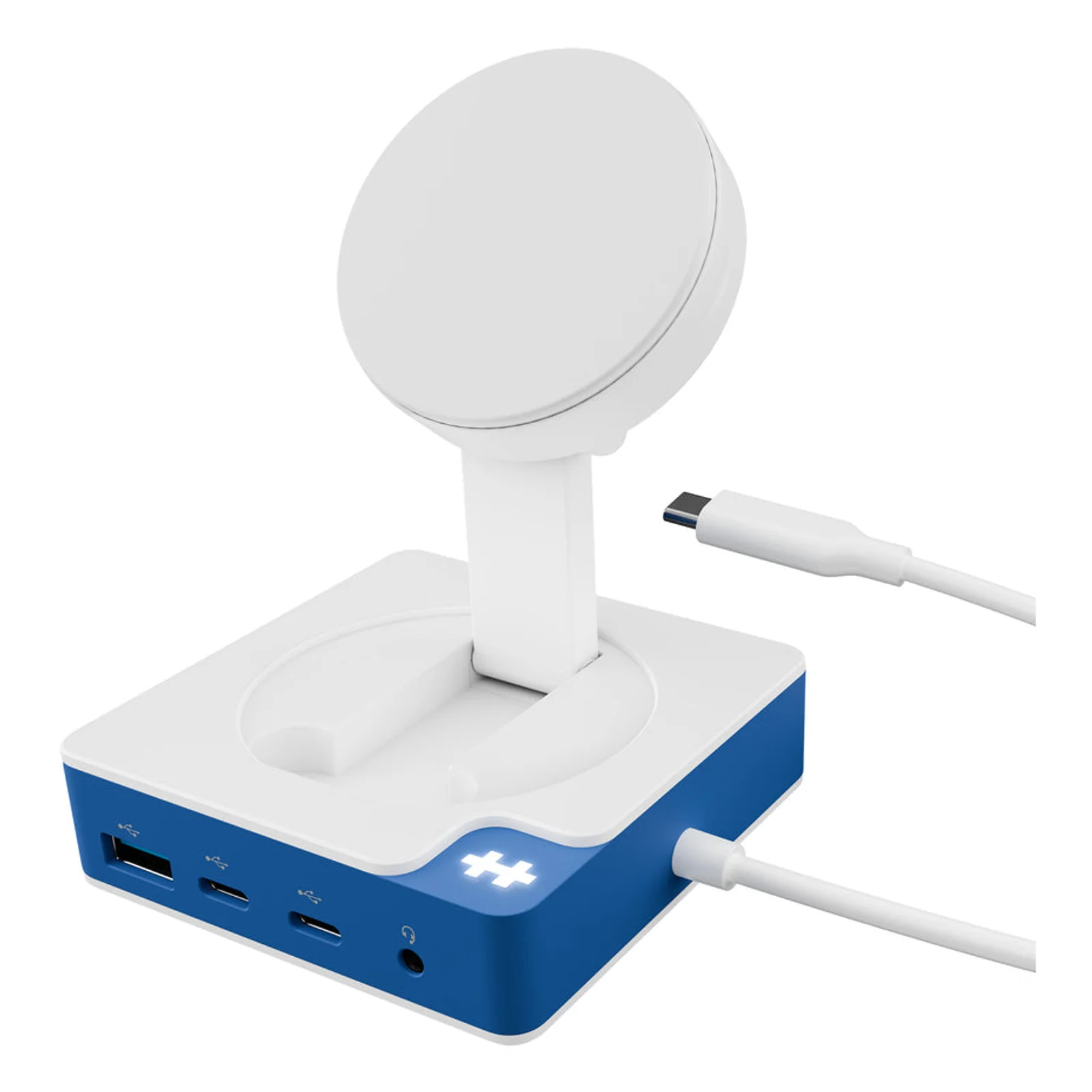 Targus HyperDrive Avec fil USB 3.2 Gen 1 (3.1 Gen 1) Type-C Blanc