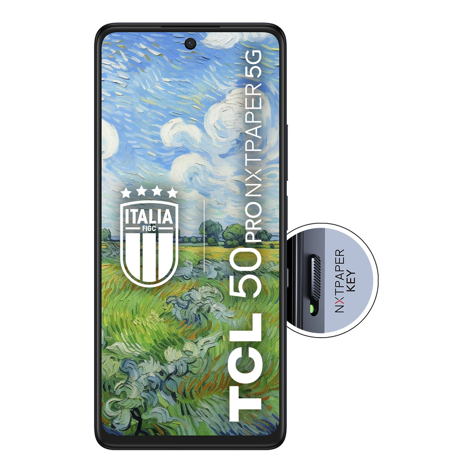 TCL 50 Pro NXTPAPER 5G 17,3 cm (6.8") Double SIM Android 14 USB Type-C 8 Go 512 Go 5010 mAh Bleu