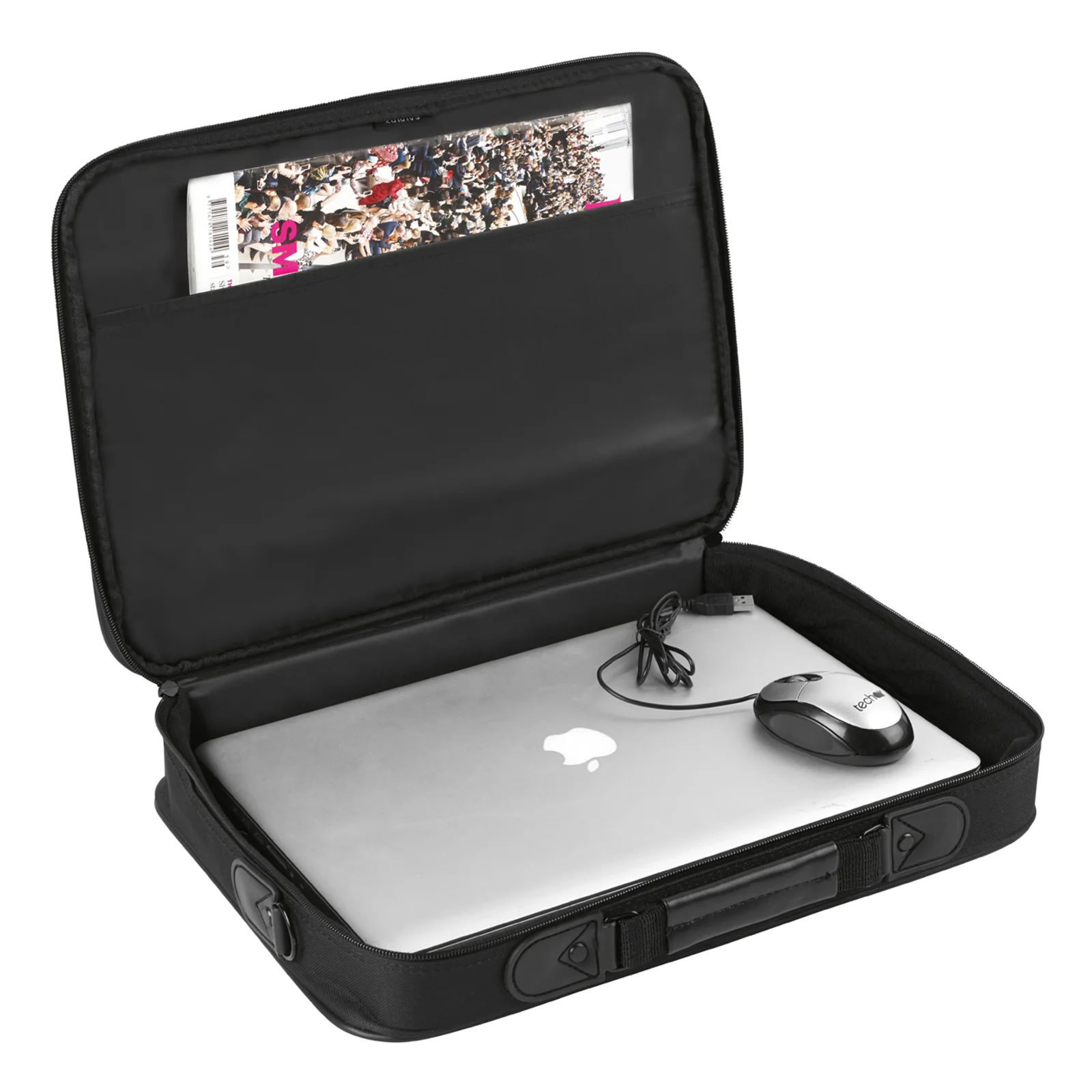 Techair Classic essential 39,6 cm (15.6") Malette Noir