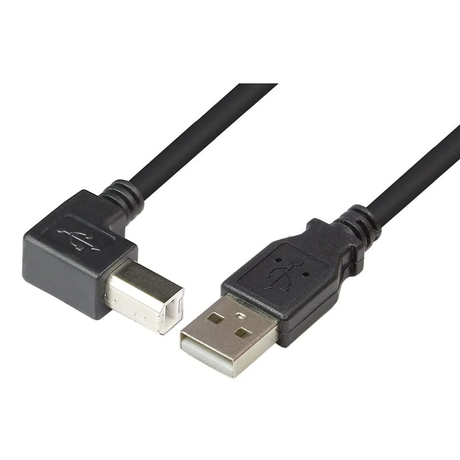 0.5m USB 2.0 A/B M câble USB 0,5 m USB A USB B 0,48 Gbit/s Noir