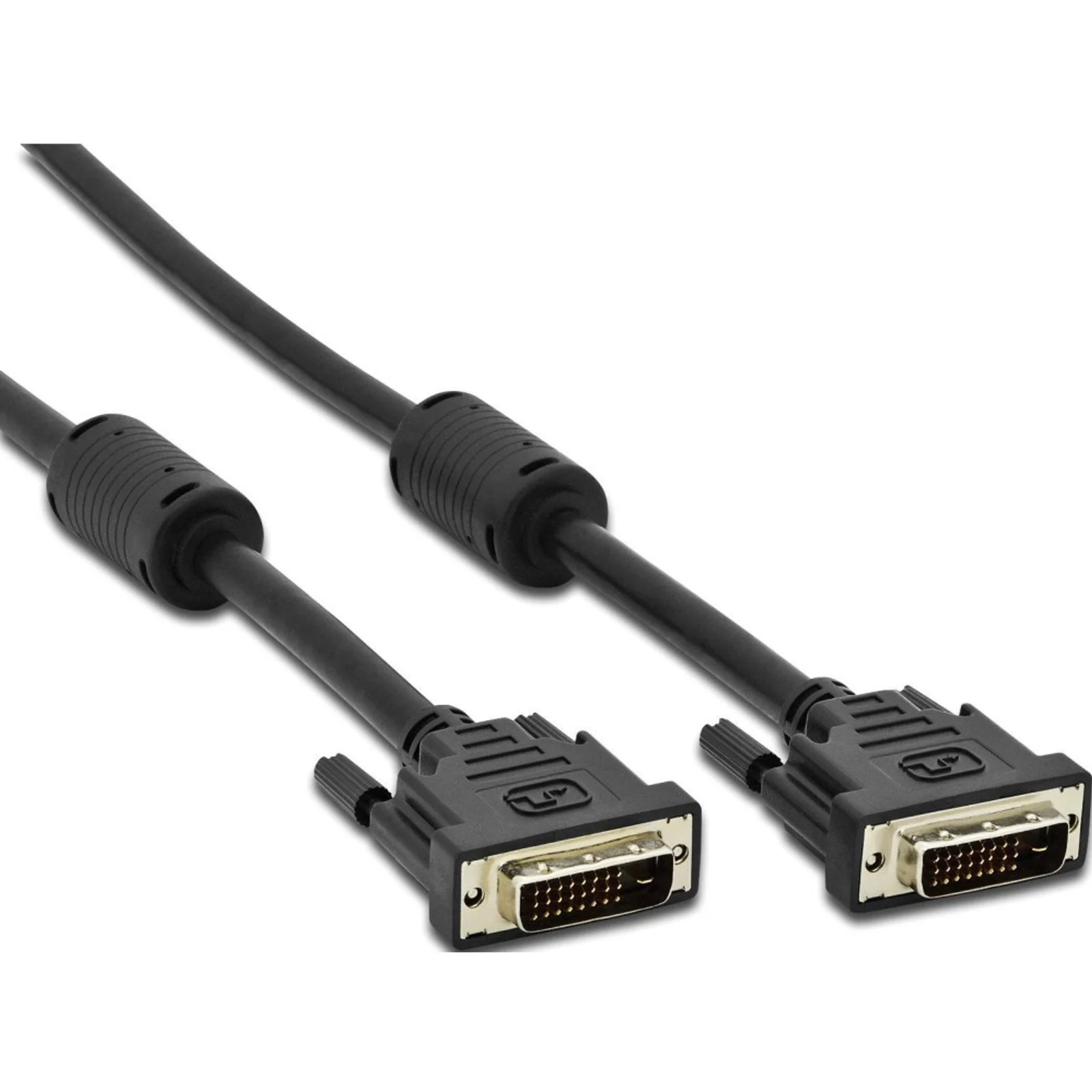 Techly 15m DVI-D câble DVI Noir
