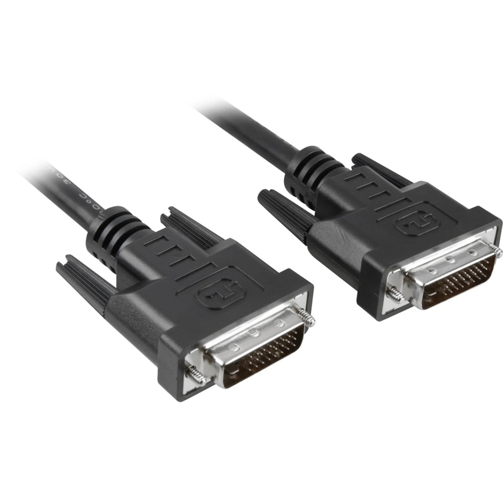 Techly 3.0m DVI-D Dual Link M/M câble DVI 3 m Noir