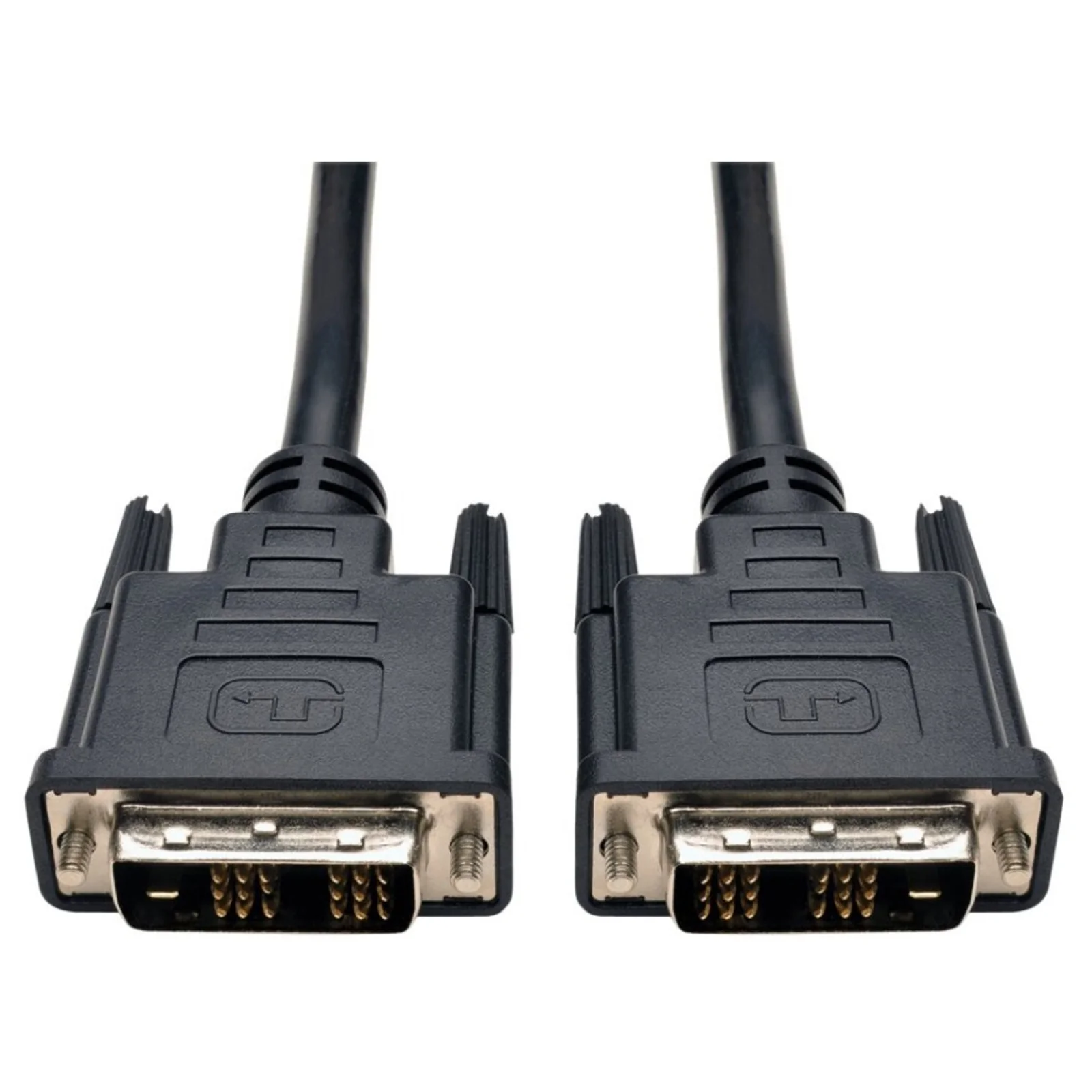 Techly 5.0m DVI-D Single Link M/M câble DVI 5 m Noir