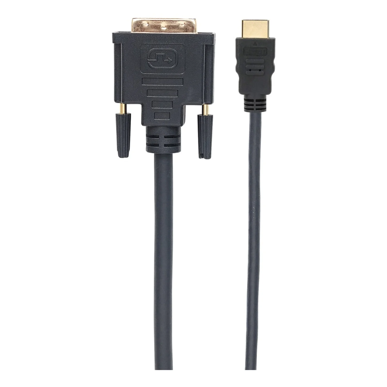 Techly 5.0m HDMI - DVI-D M/M 5 m Noir