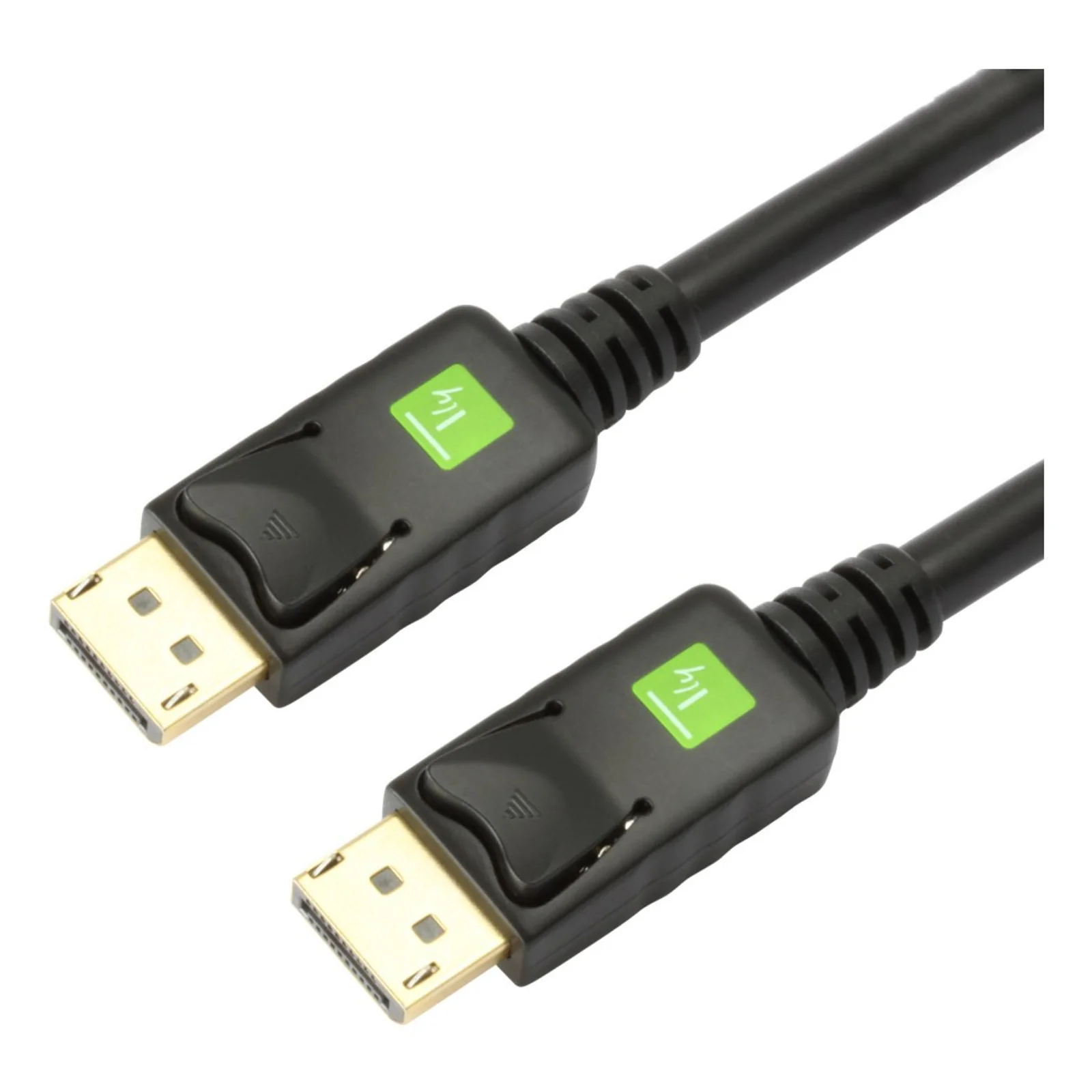 Audio/Video DisplayPort M/M 0.5m Black ICOC DSP-A-005 0,5 m Noir