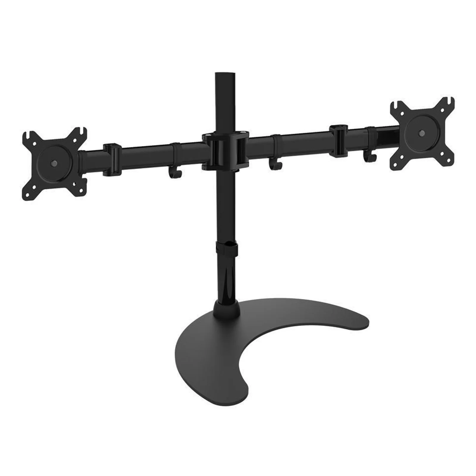 Desk Stand for 2 Monitor 13-27" with Base h.400m ICA-LCD 3410 68,6 cm (27") Bureau Noir