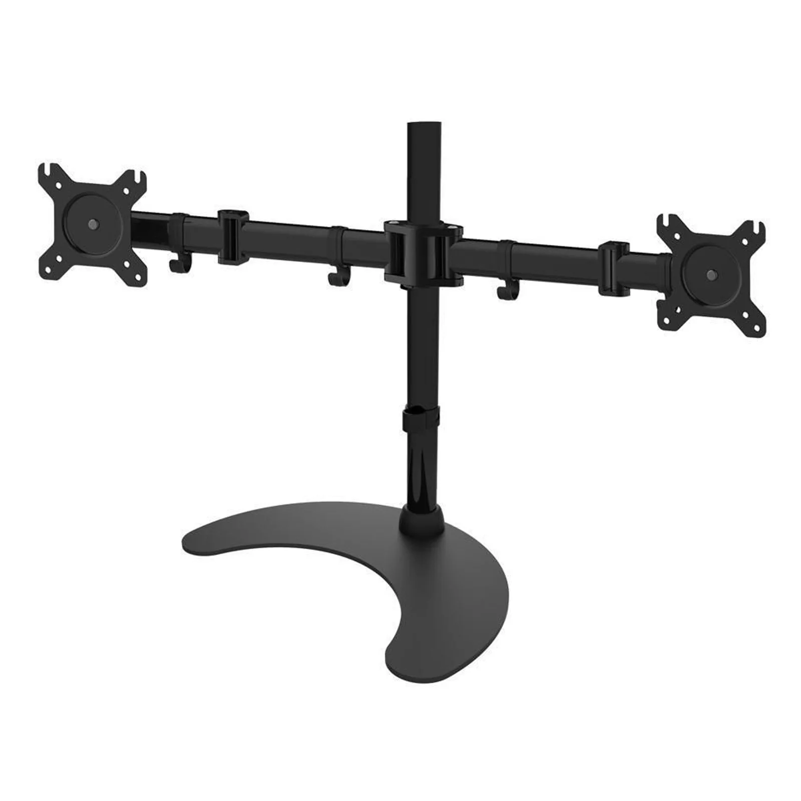 Techly Desk Stand for 2 Monitor 13-27" with Base h.400m ICA-LCD 3410 68,6 cm (27") Bureau Noir