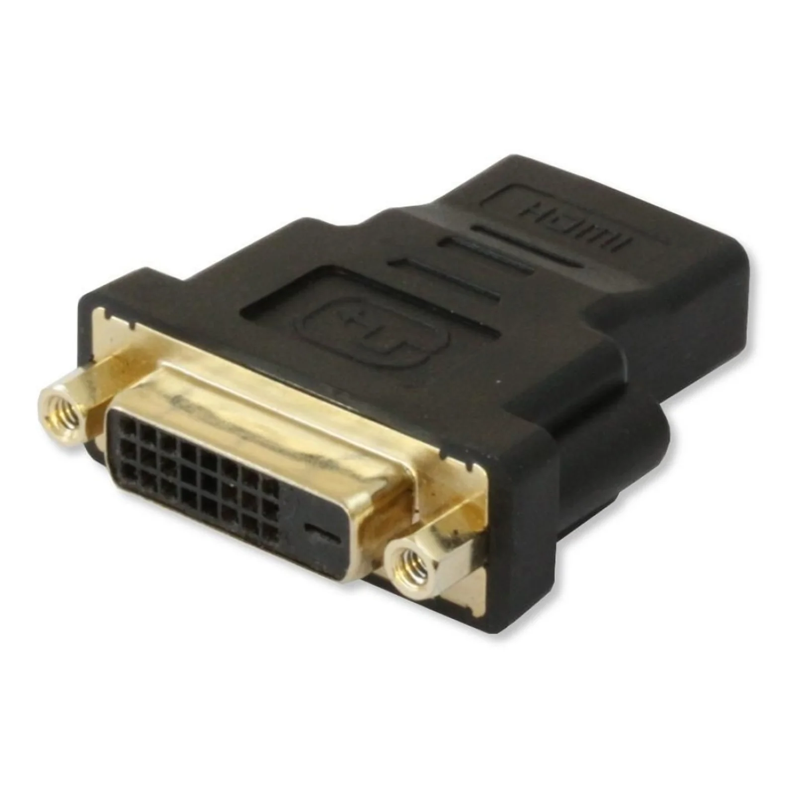 Techly DVI-D - HDMI F/F Noir