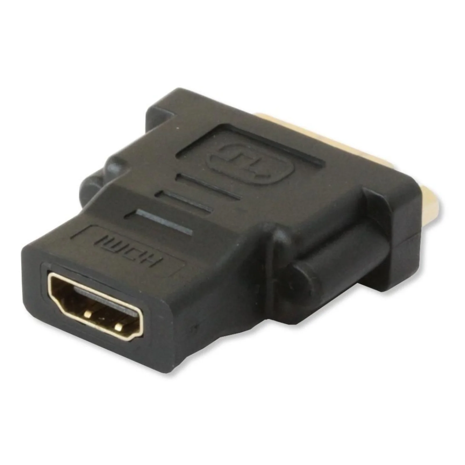 Techly DVI-D - HDMI F/F Noir