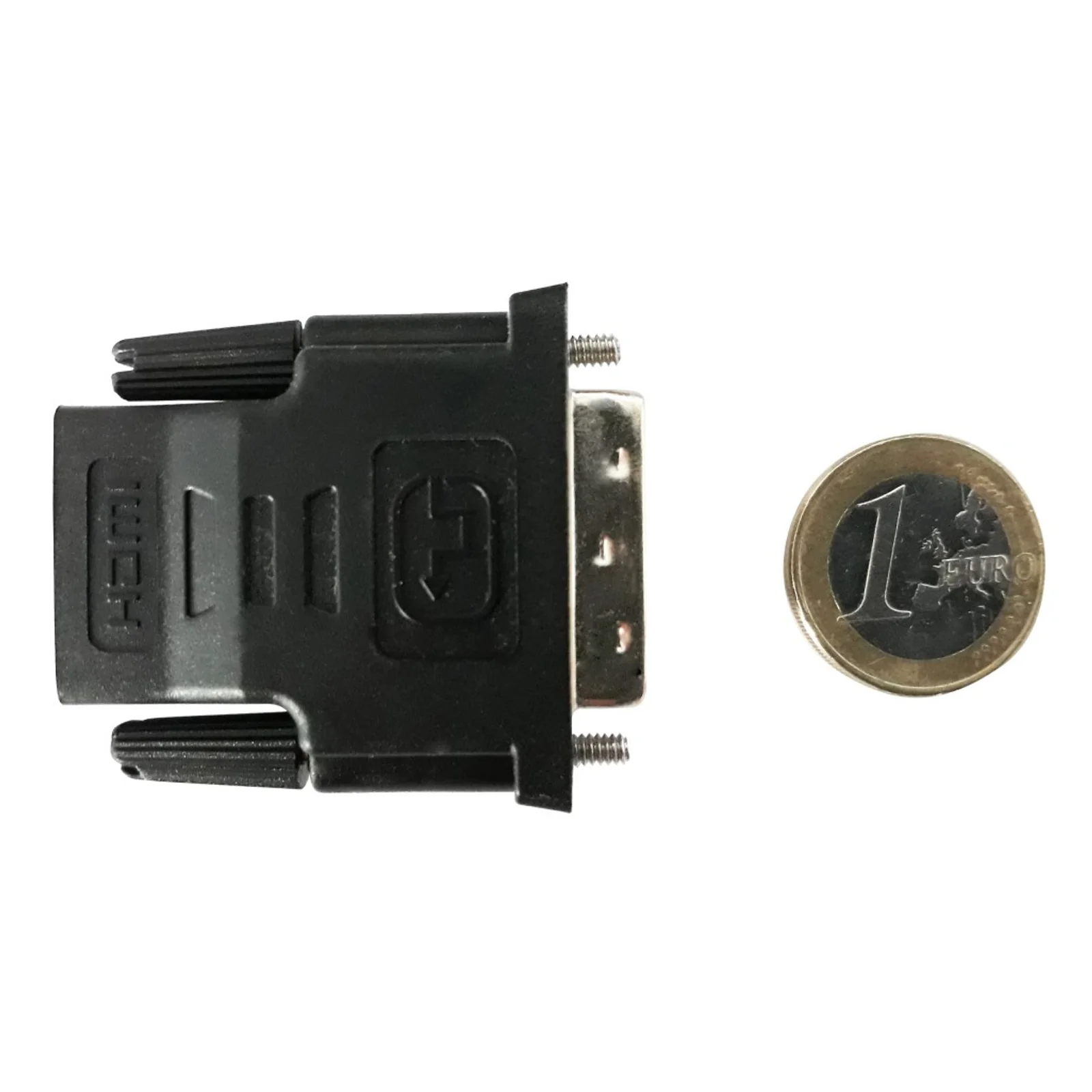 Techly DVI-D - HDMI M/F Noir
