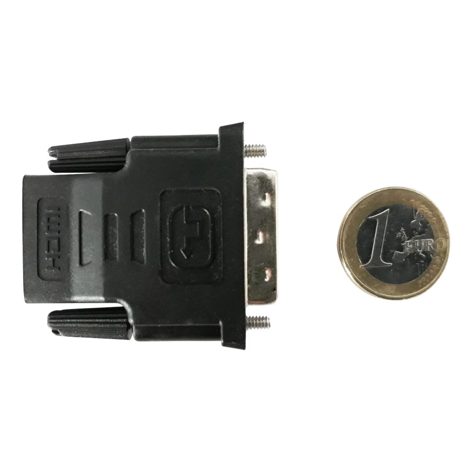 Techly DVI-D - HDMI M/F Noir