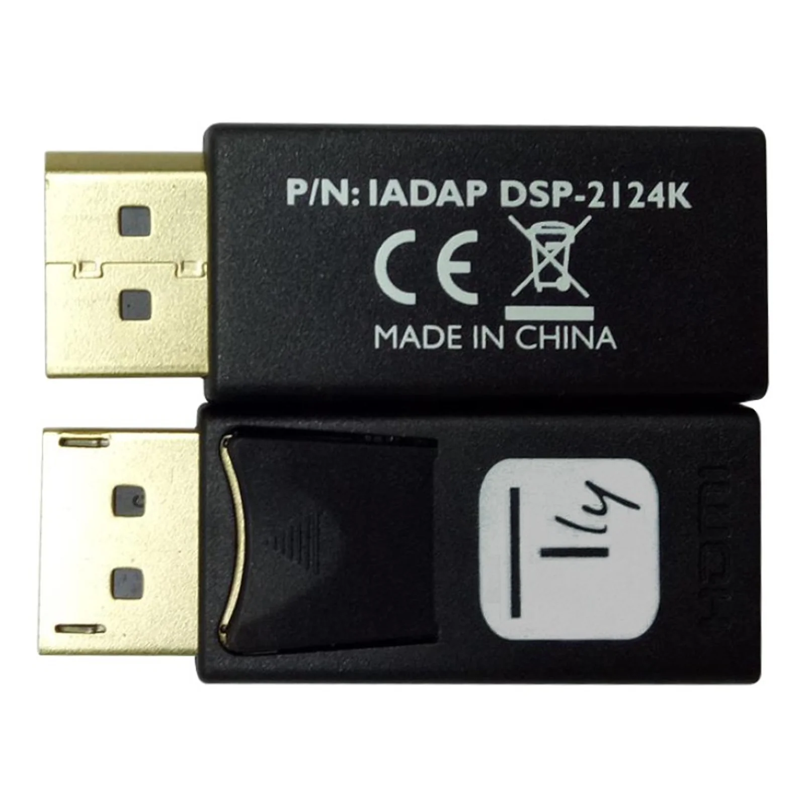 Techly IADAP DSP-2124K changeur de genre de câble Noir